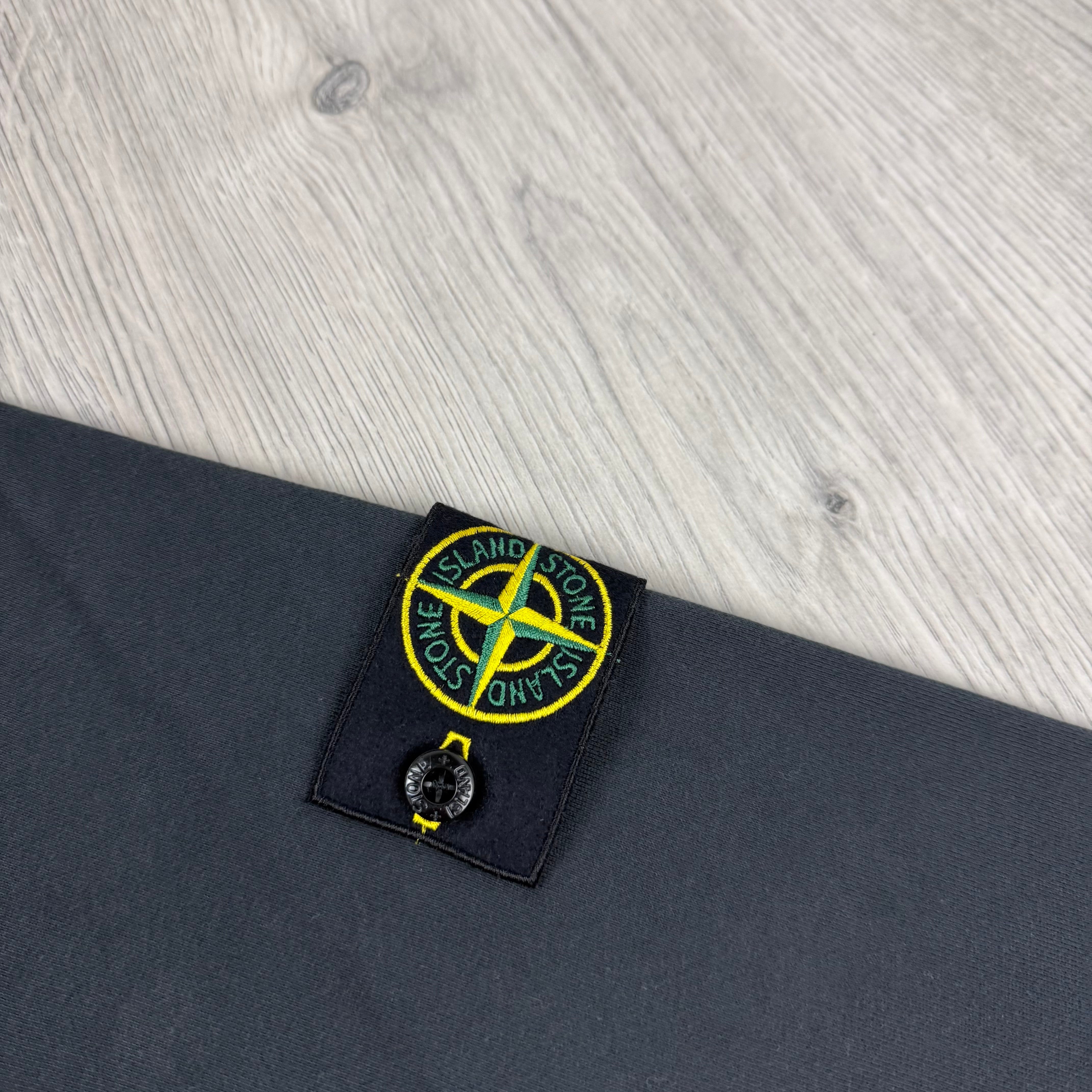Stone Island Dyed Sweatshirt - Charcoal