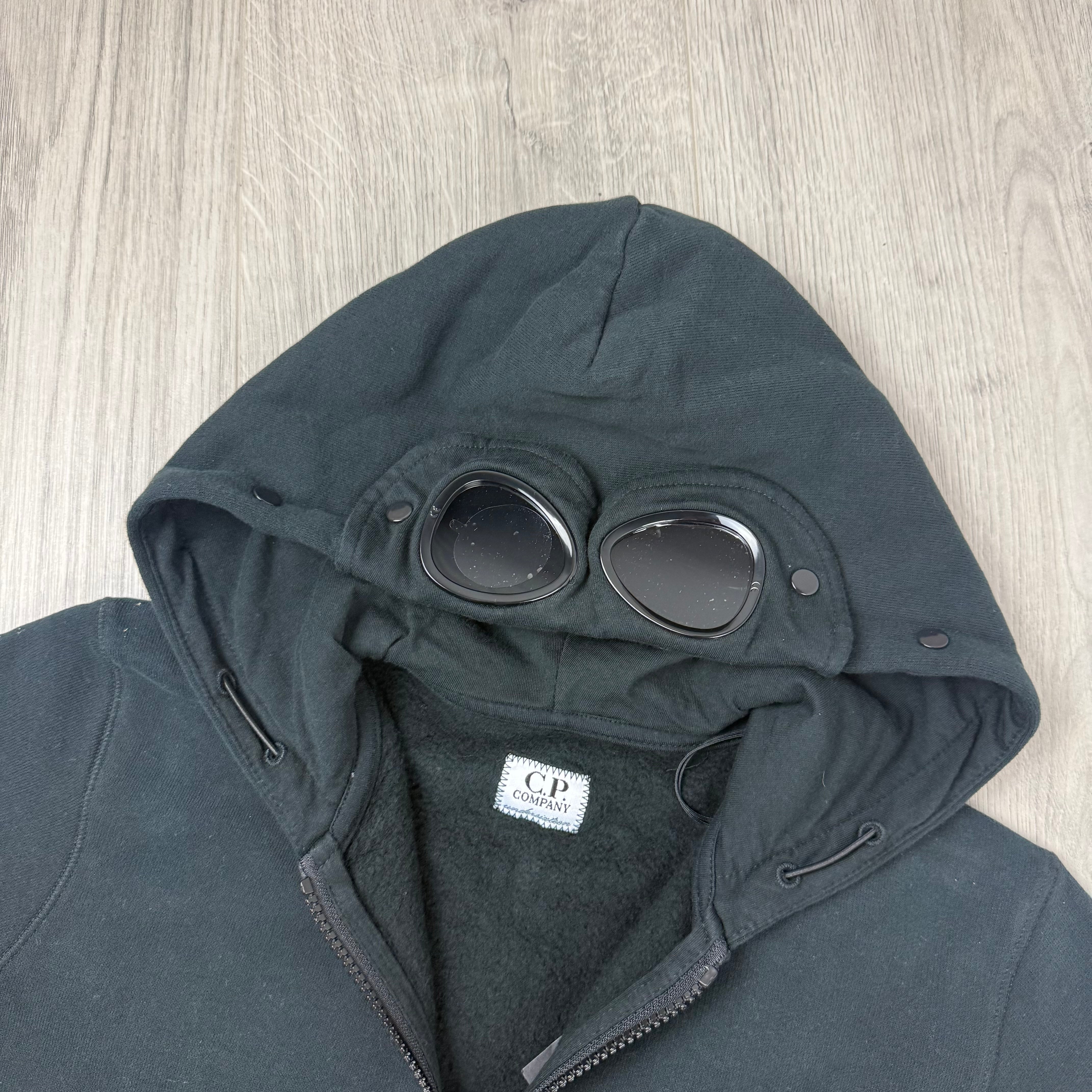 CP Company Junior Goggle Hoodie - Black