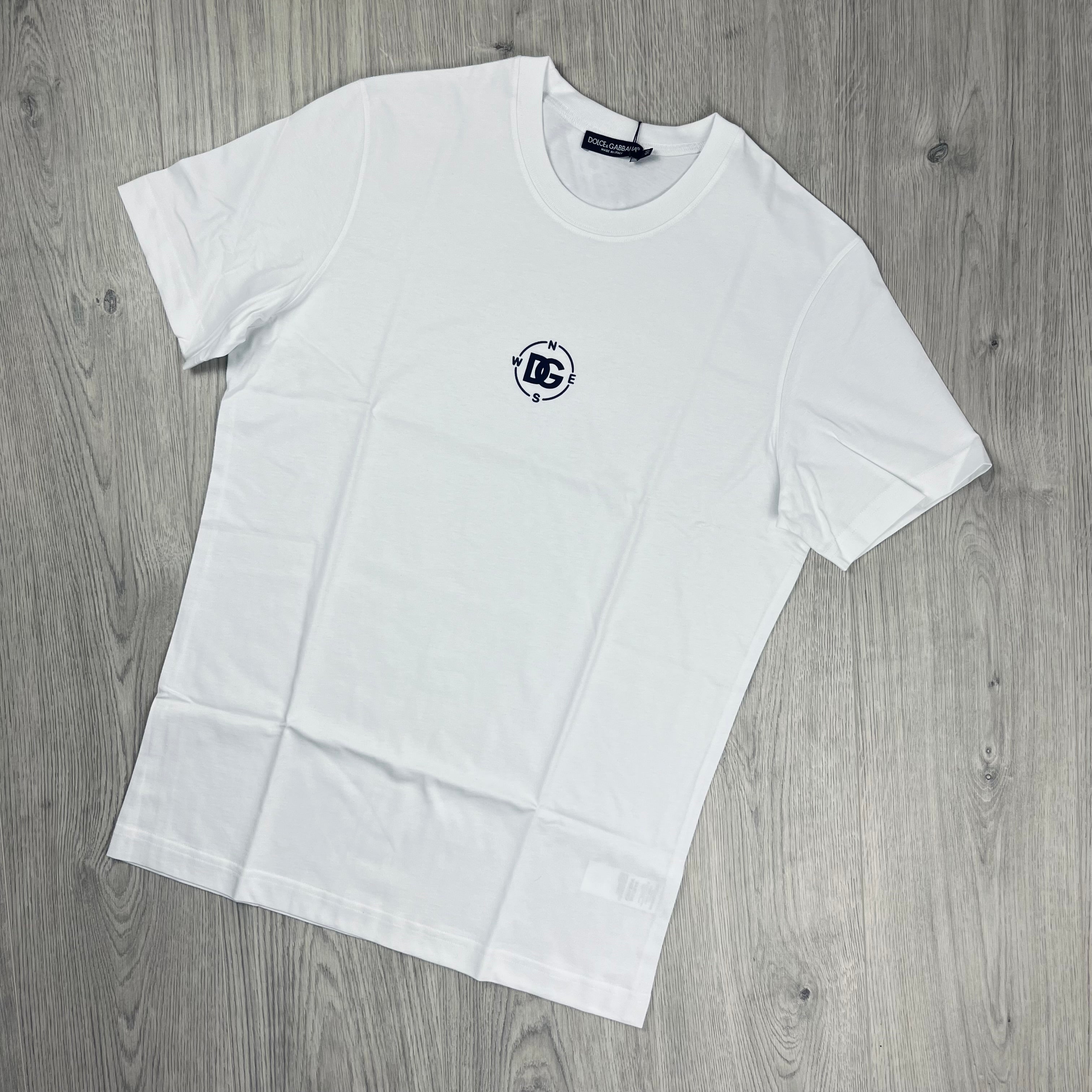 Dolce & Gabbana Marina T-Shirt in White. On sale at Open Attire.