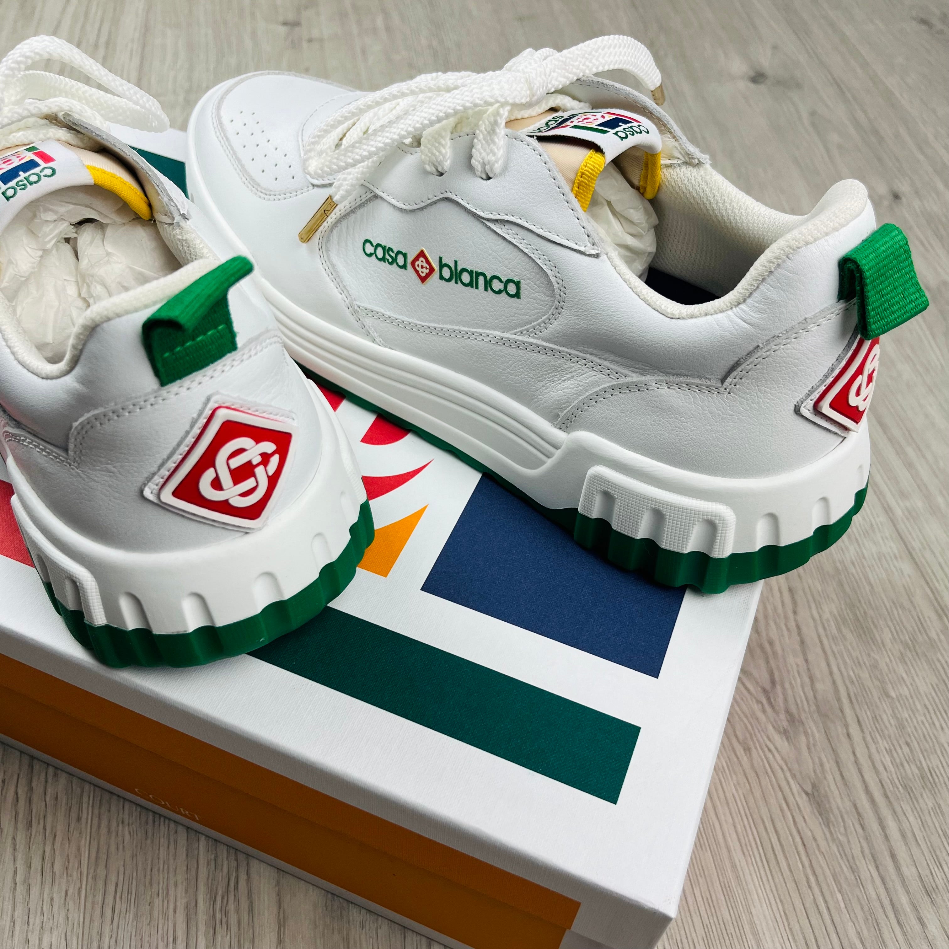 Casablanca Court Sneaker - White