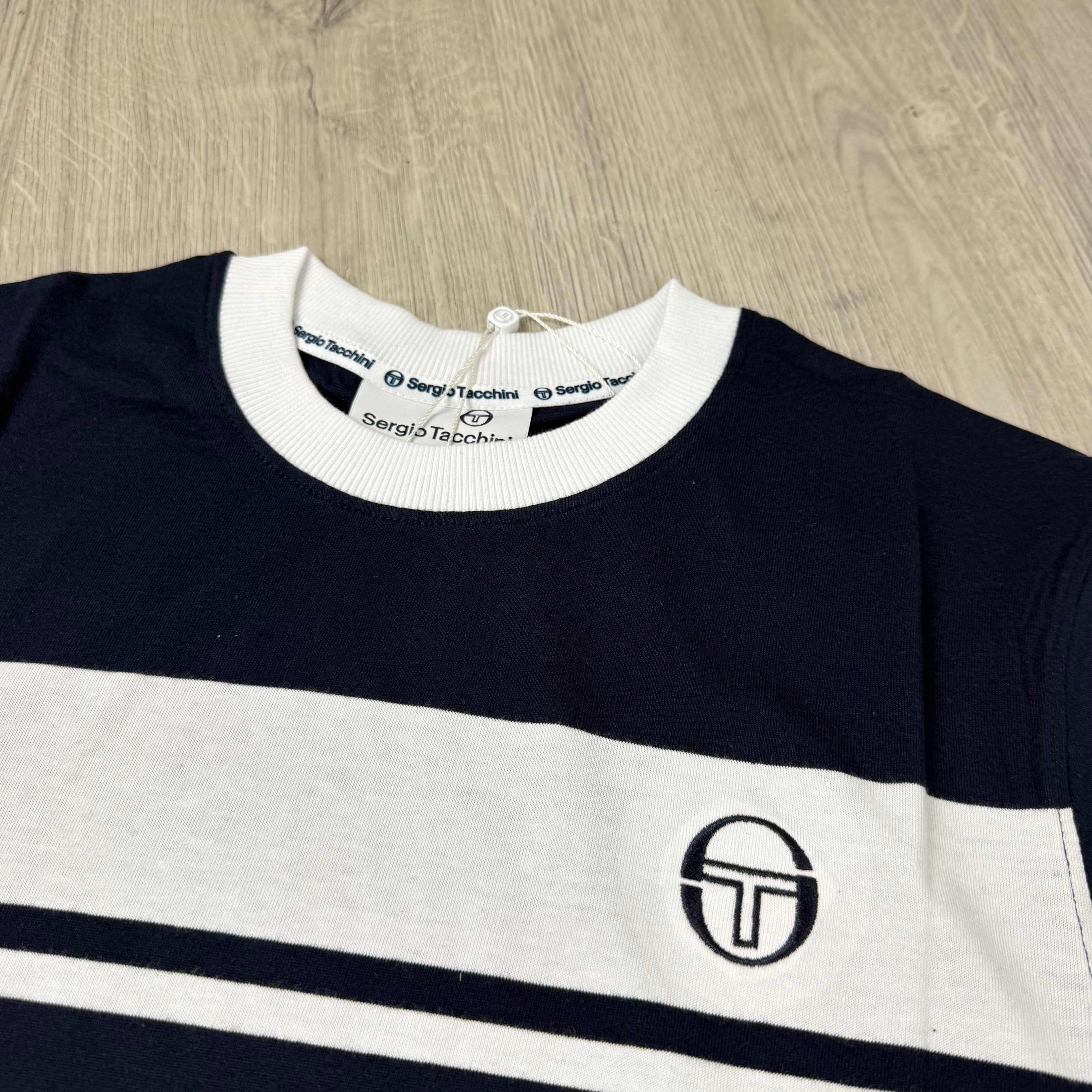 Sergio Tacchini 'Master' T-Shirt - Maritime Blue