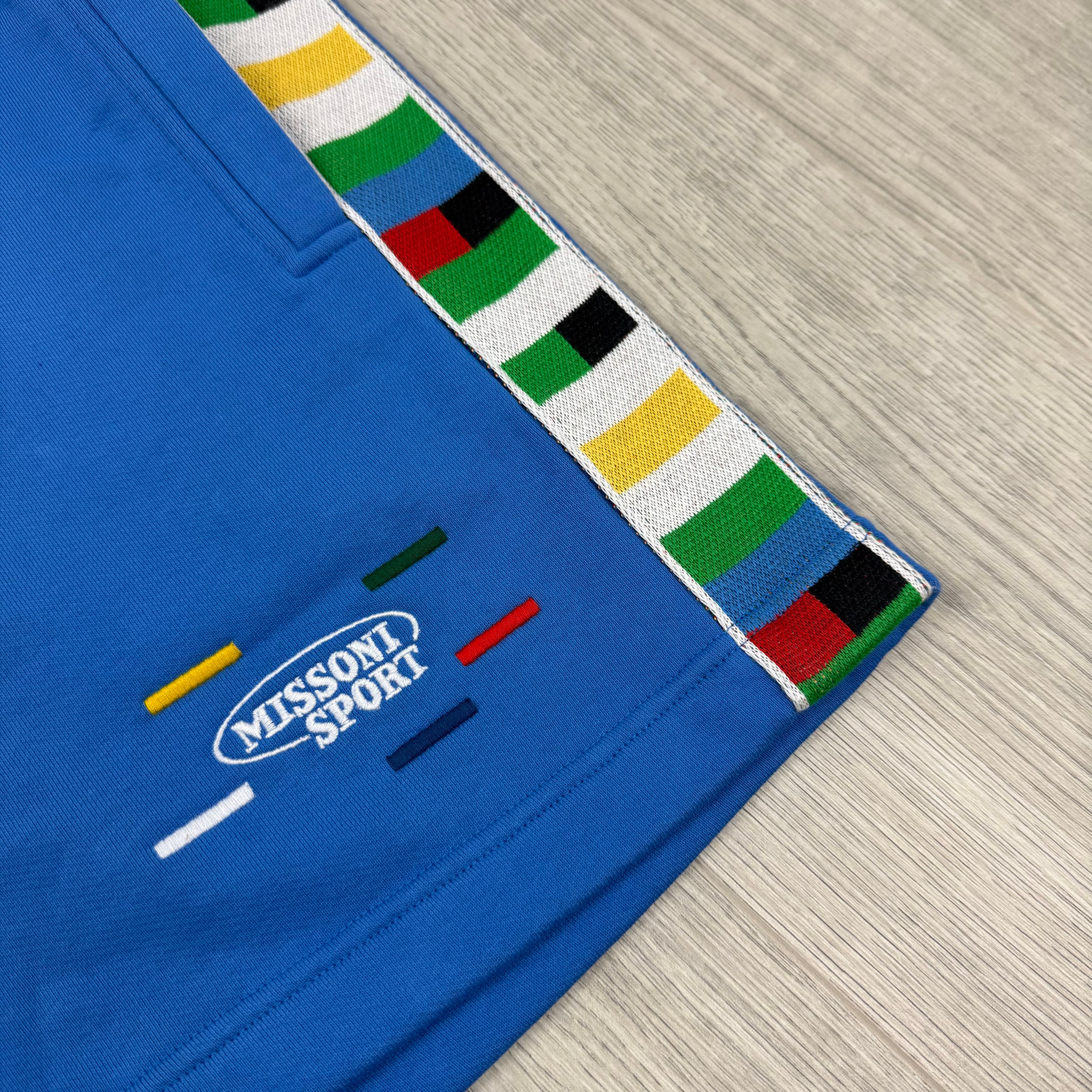 Missoni Sport Jersey Shorts - Blue