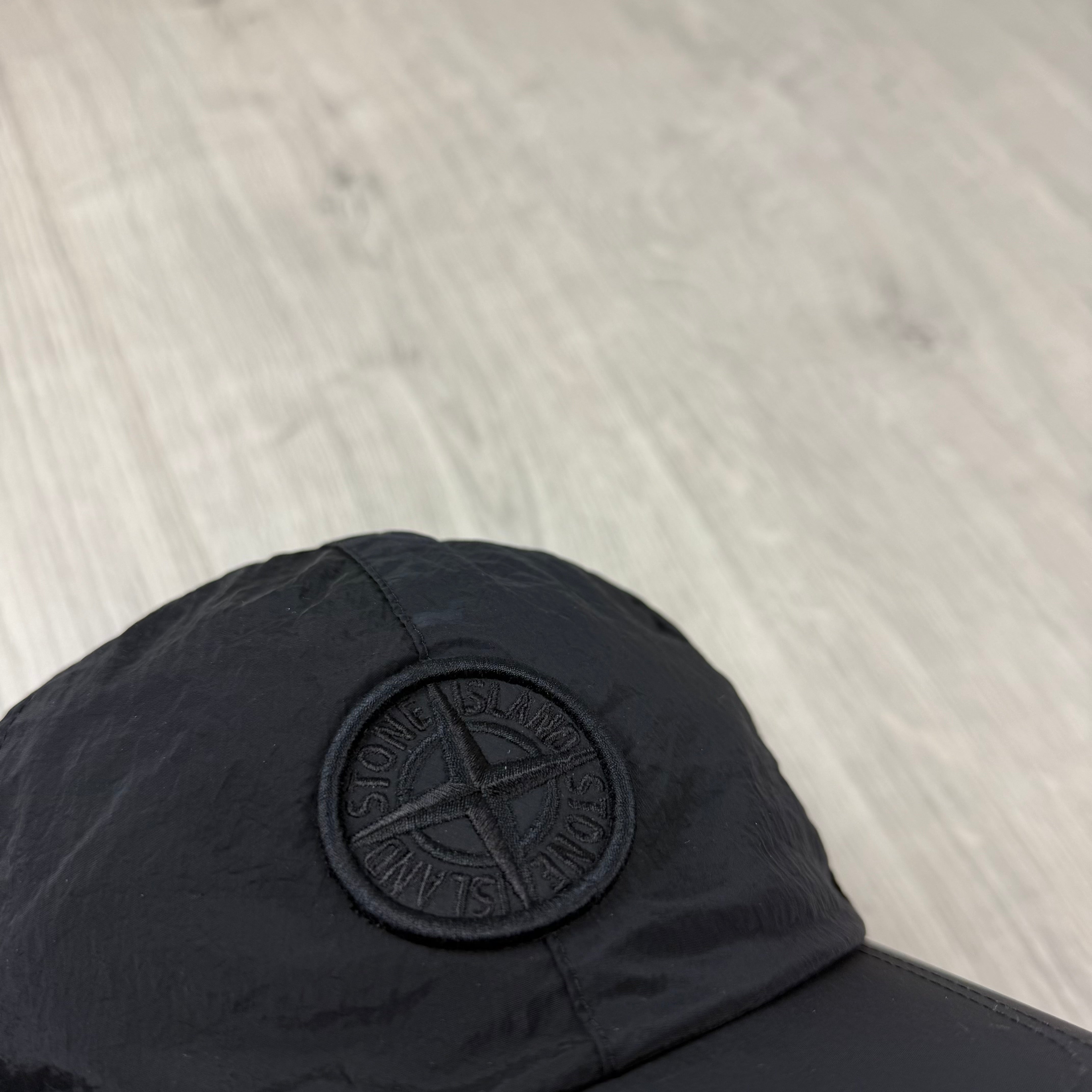 Stone Island Junior Baseball Cap - Black