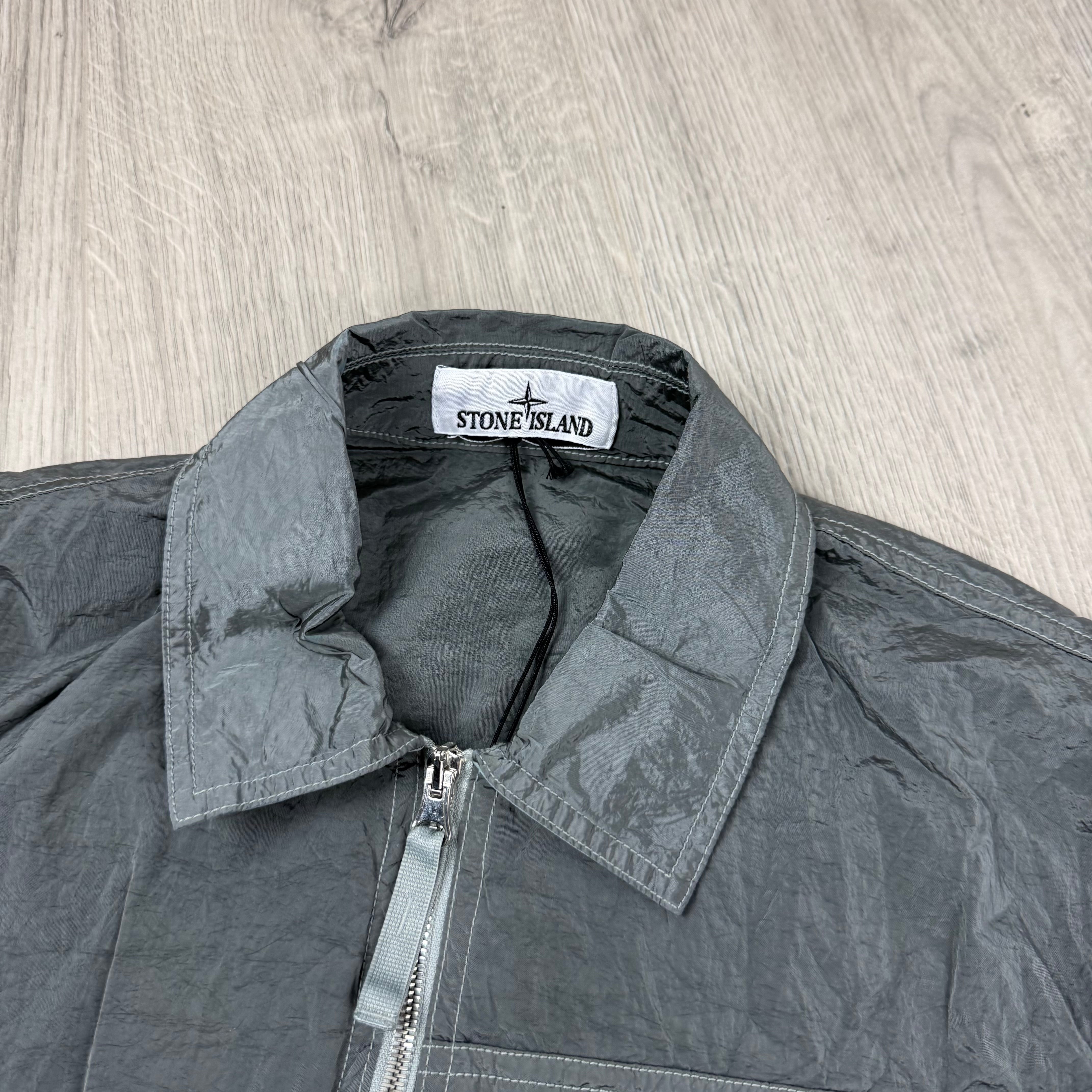 Stone Island Metal Overshirt - Cement