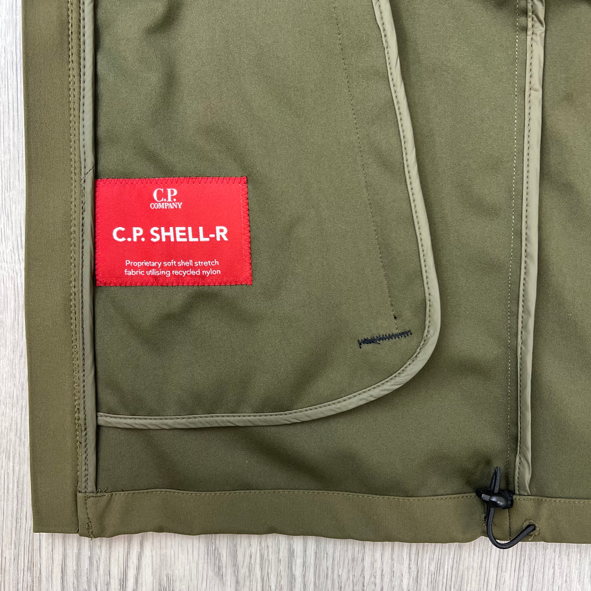 CP Company Junior Shell-R Gilet - Ivy Green