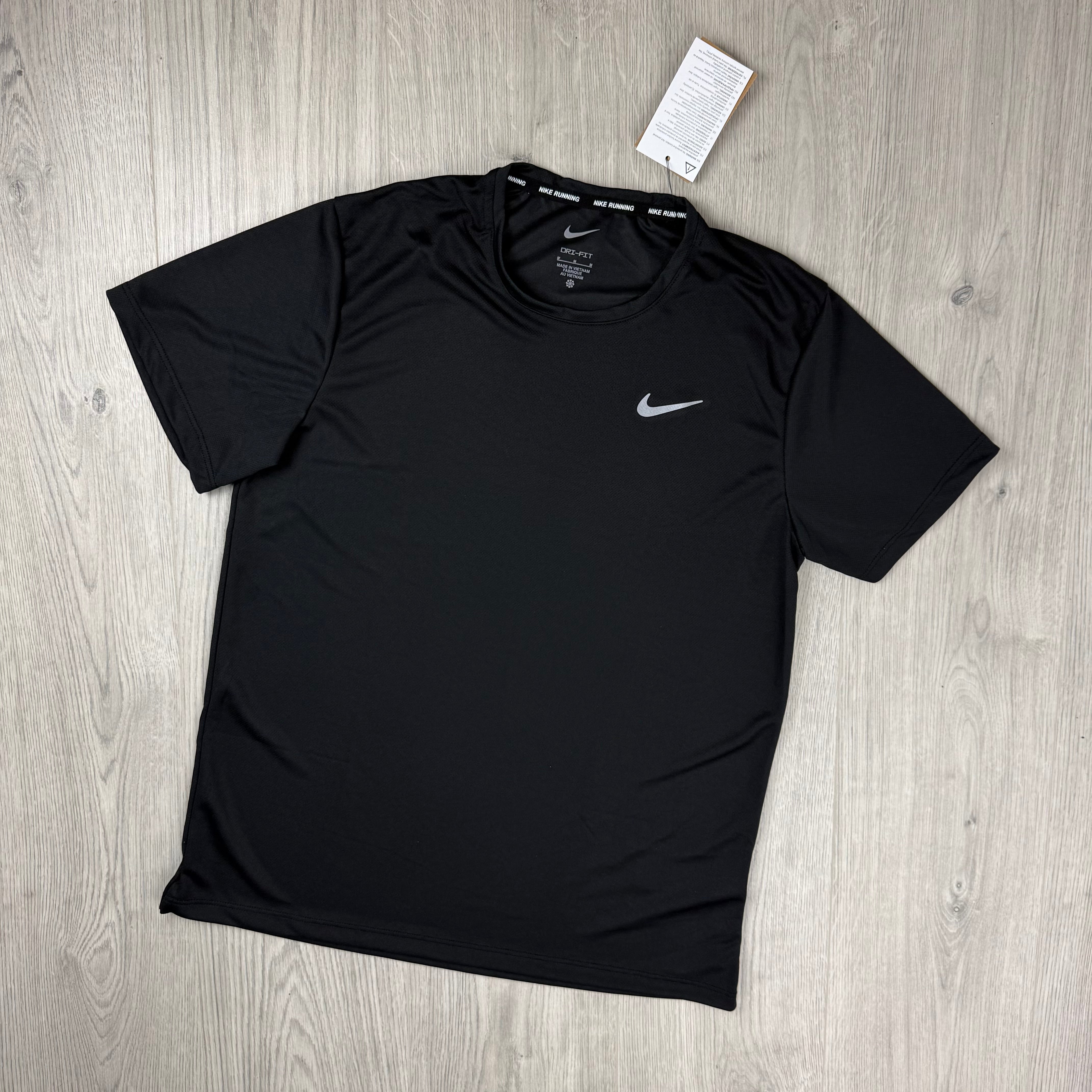 Nike 'Miler' T-Shirt Set - Black, Navy & Cannon