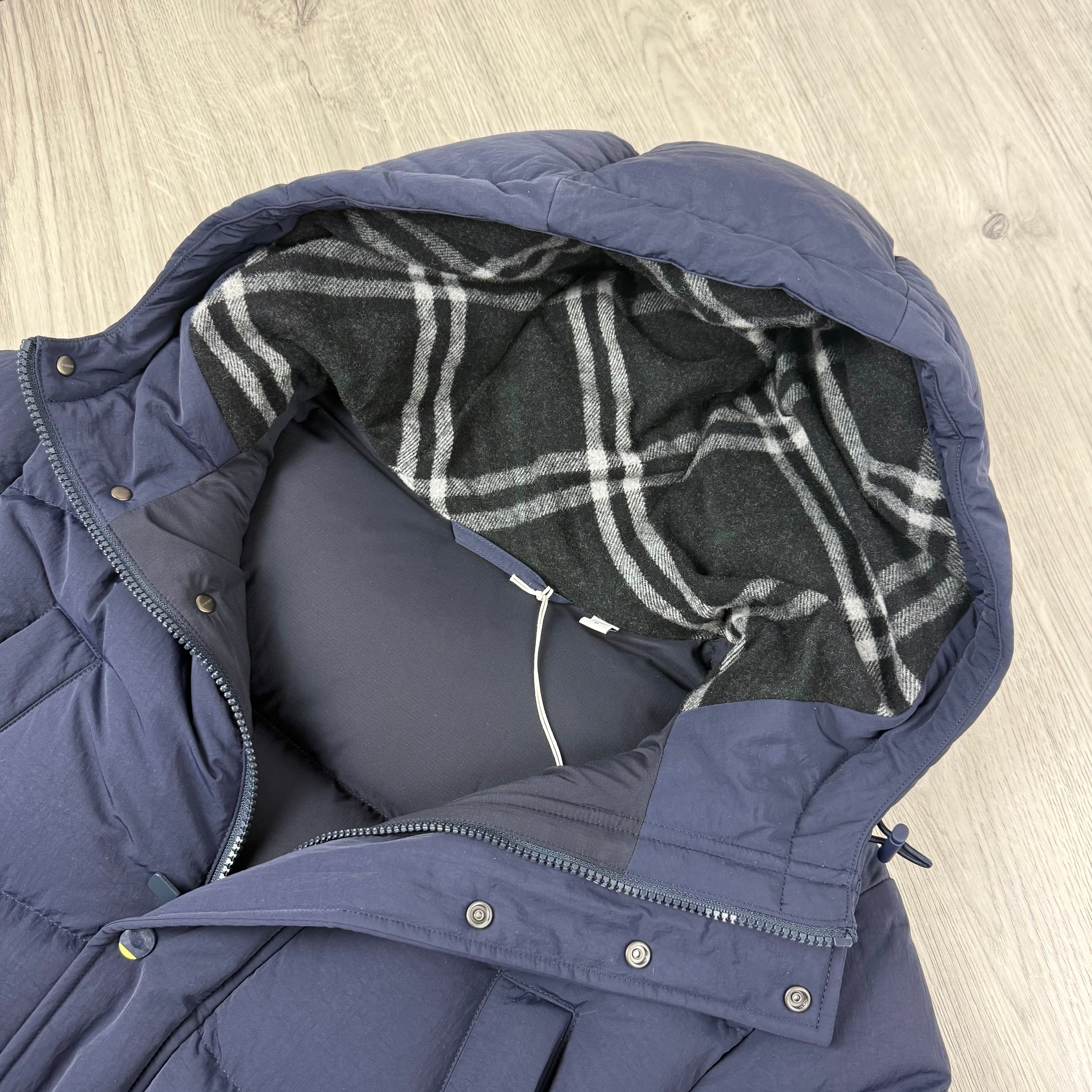 Burberry Down Jacket - Navy