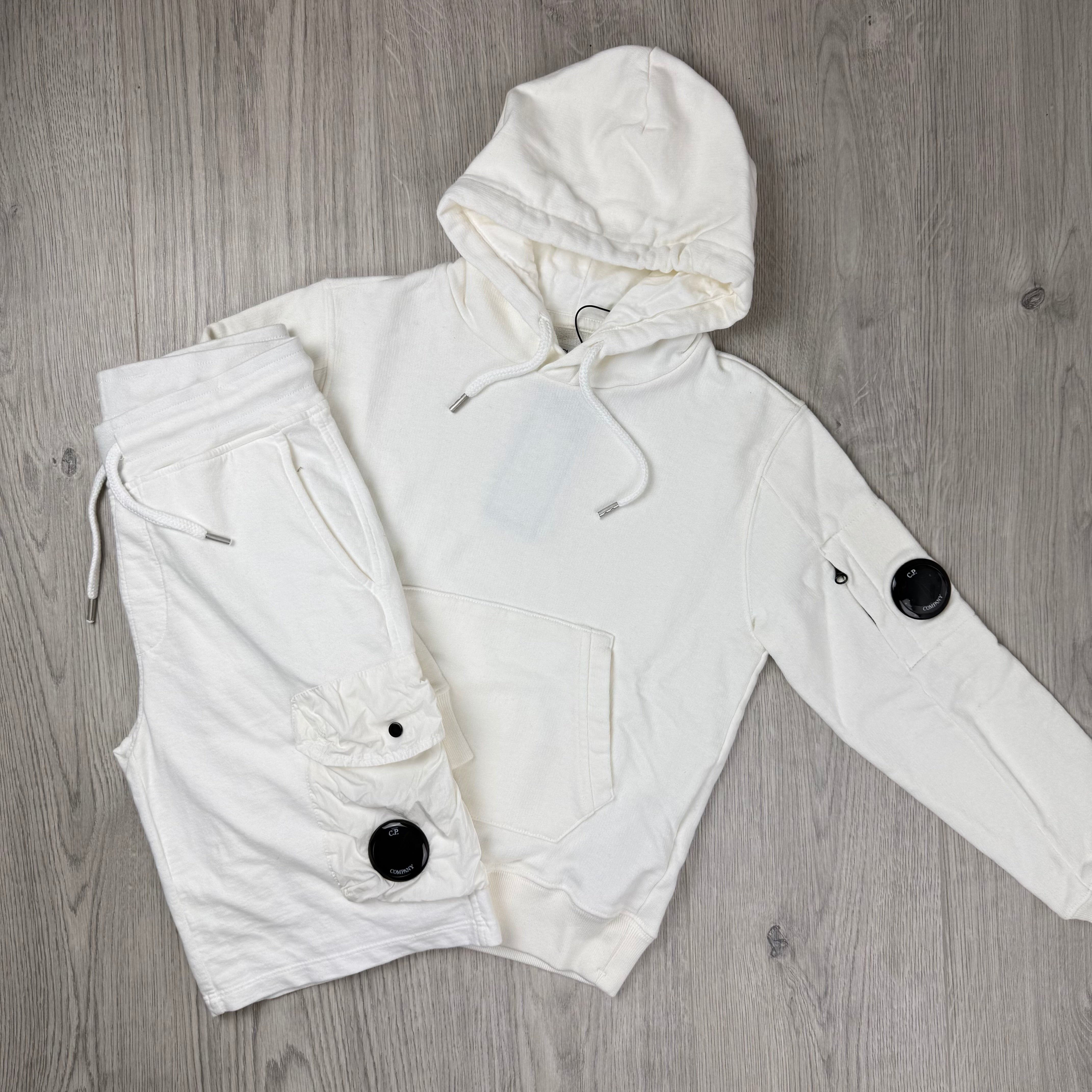 CP Company Junior Tracksuit - White