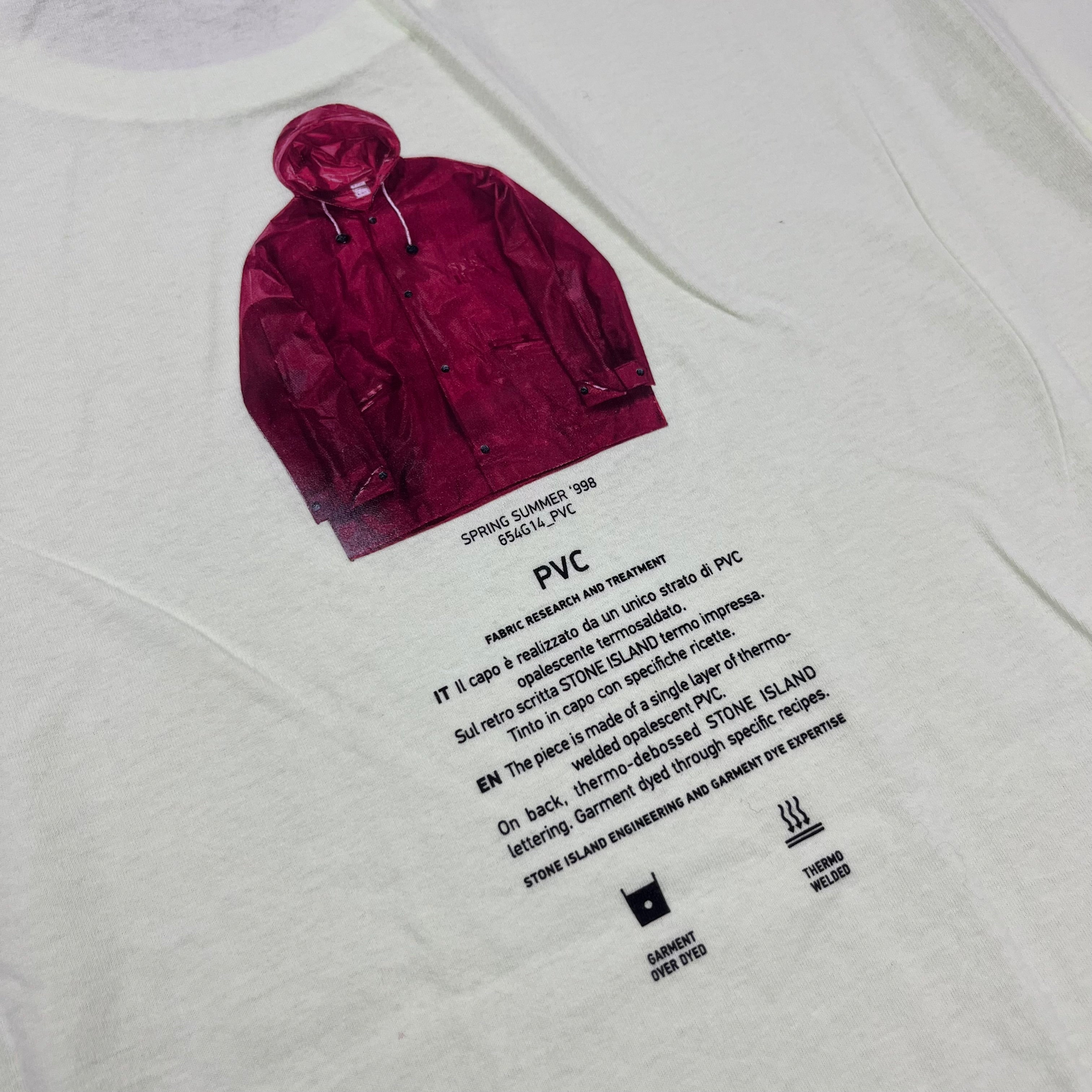 Men's Stone Island Archivio T-Shirt in Light Green. On sale at Open Attire.