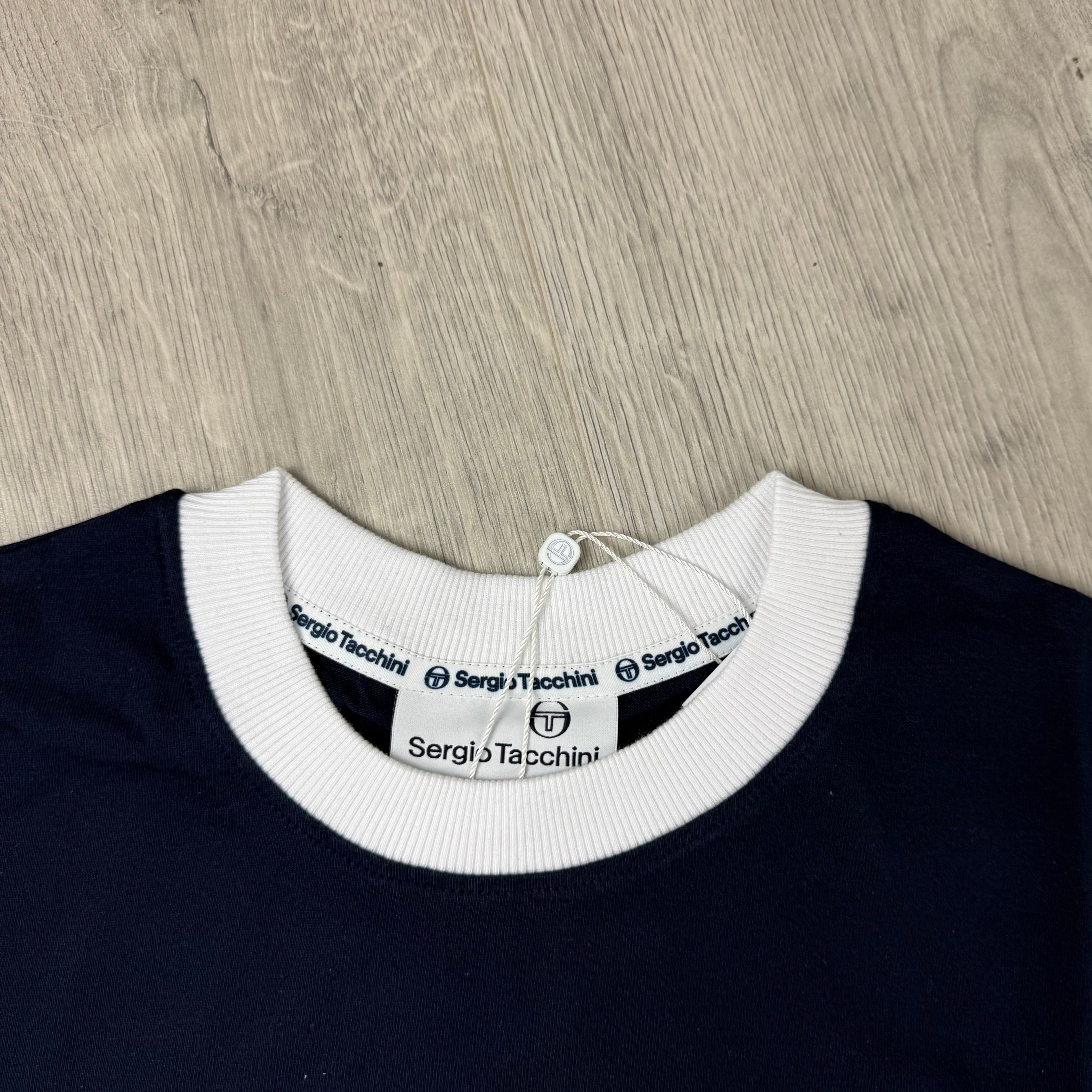Sergio Tacchini 'Master' T-Shirt - Maritime Blue
