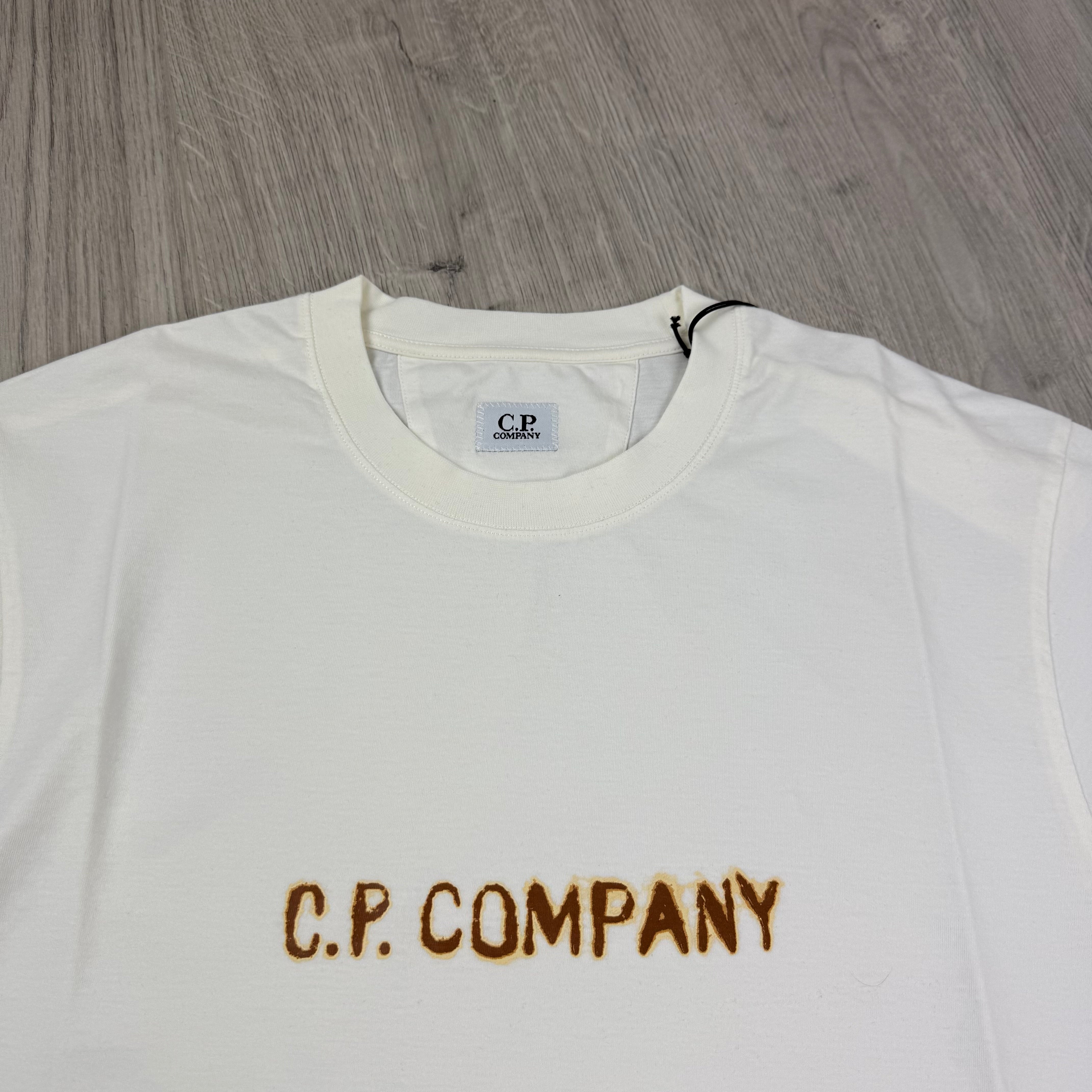 CP Company Printed T-Shirt - White