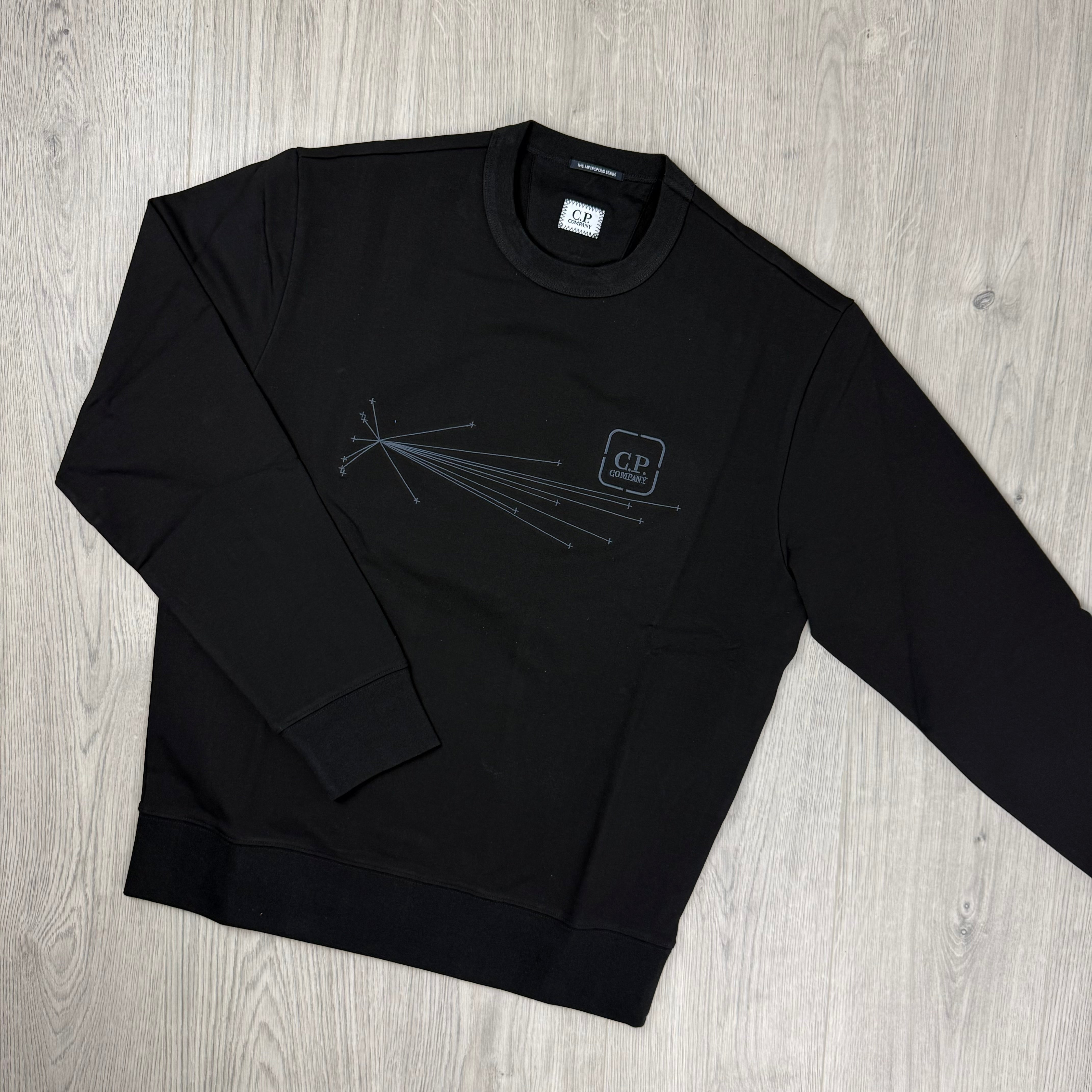 CP Company Metropolis Sweatshirt - Black