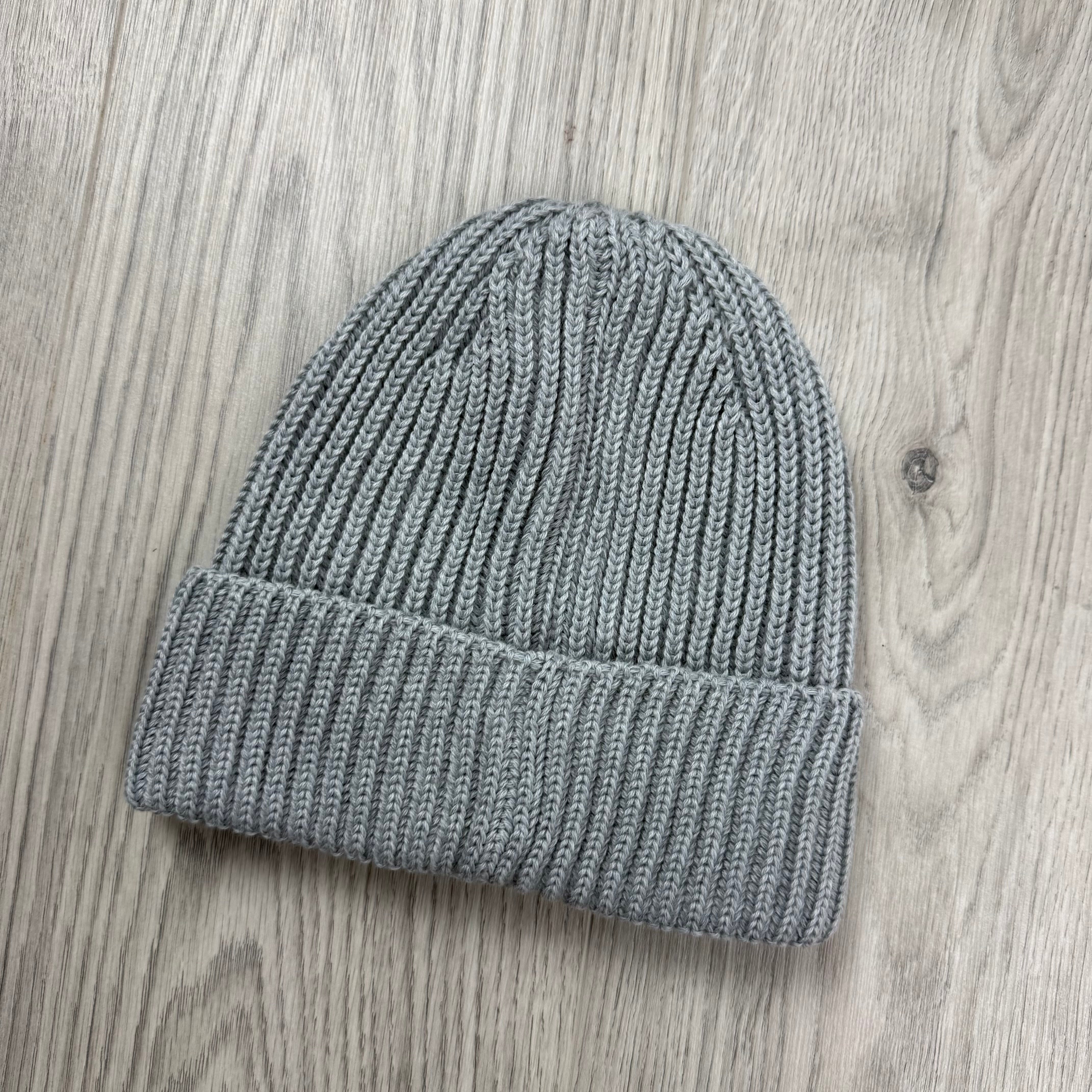 CP Company Lens Beanie - Moon Melange