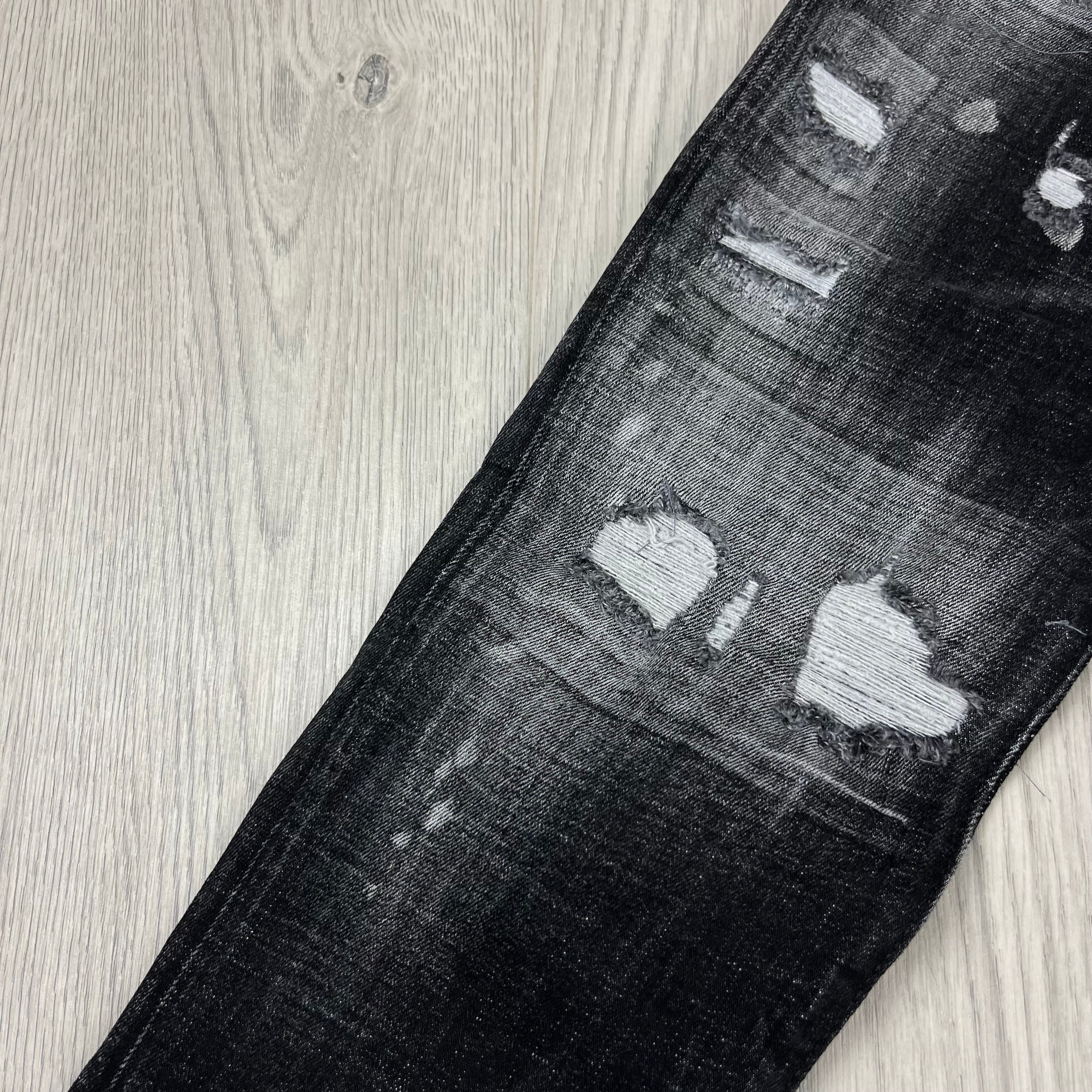 7TH HVN Slim Jeans - Black