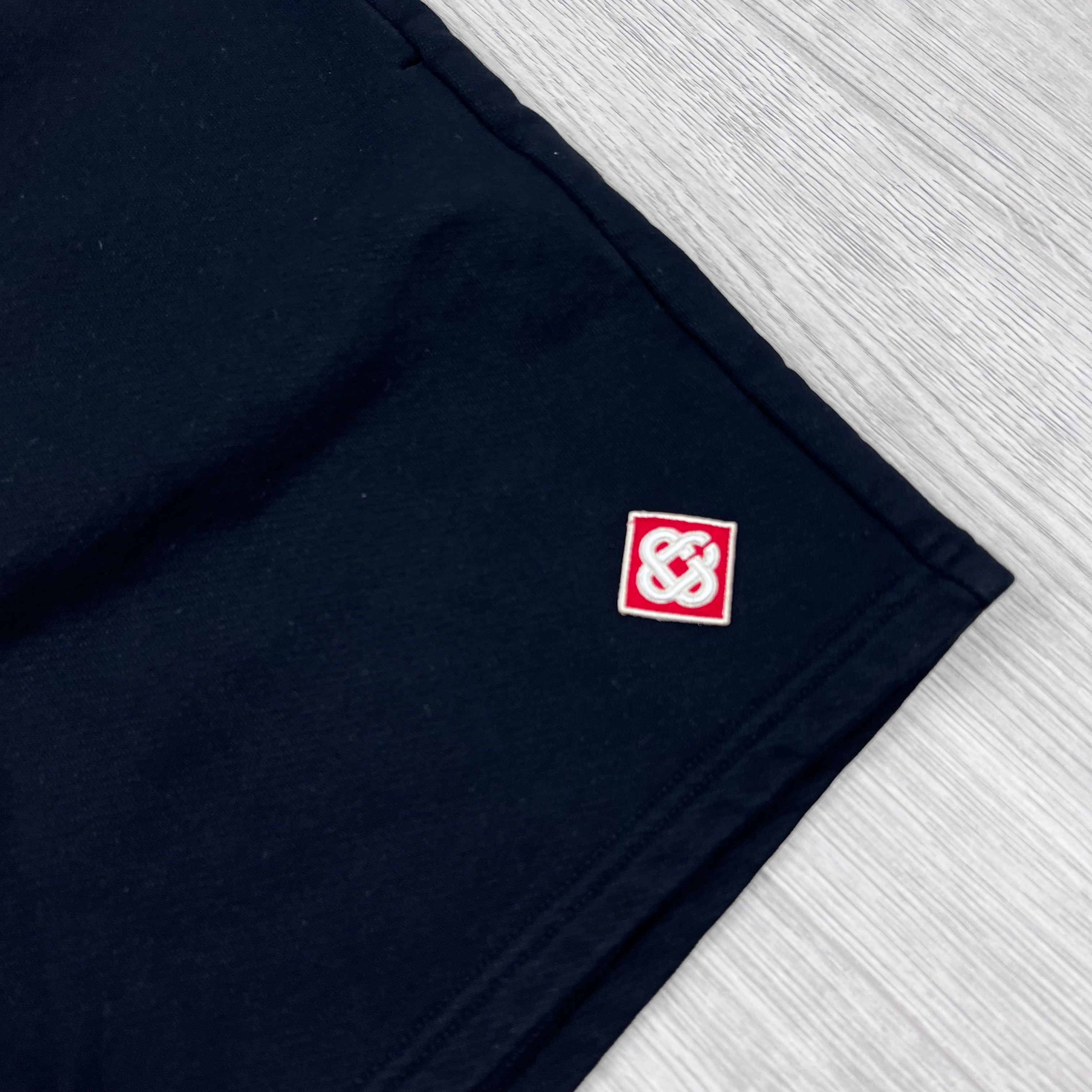 Casablanca 'Diamond Logo' Jersey Shorts - Black
