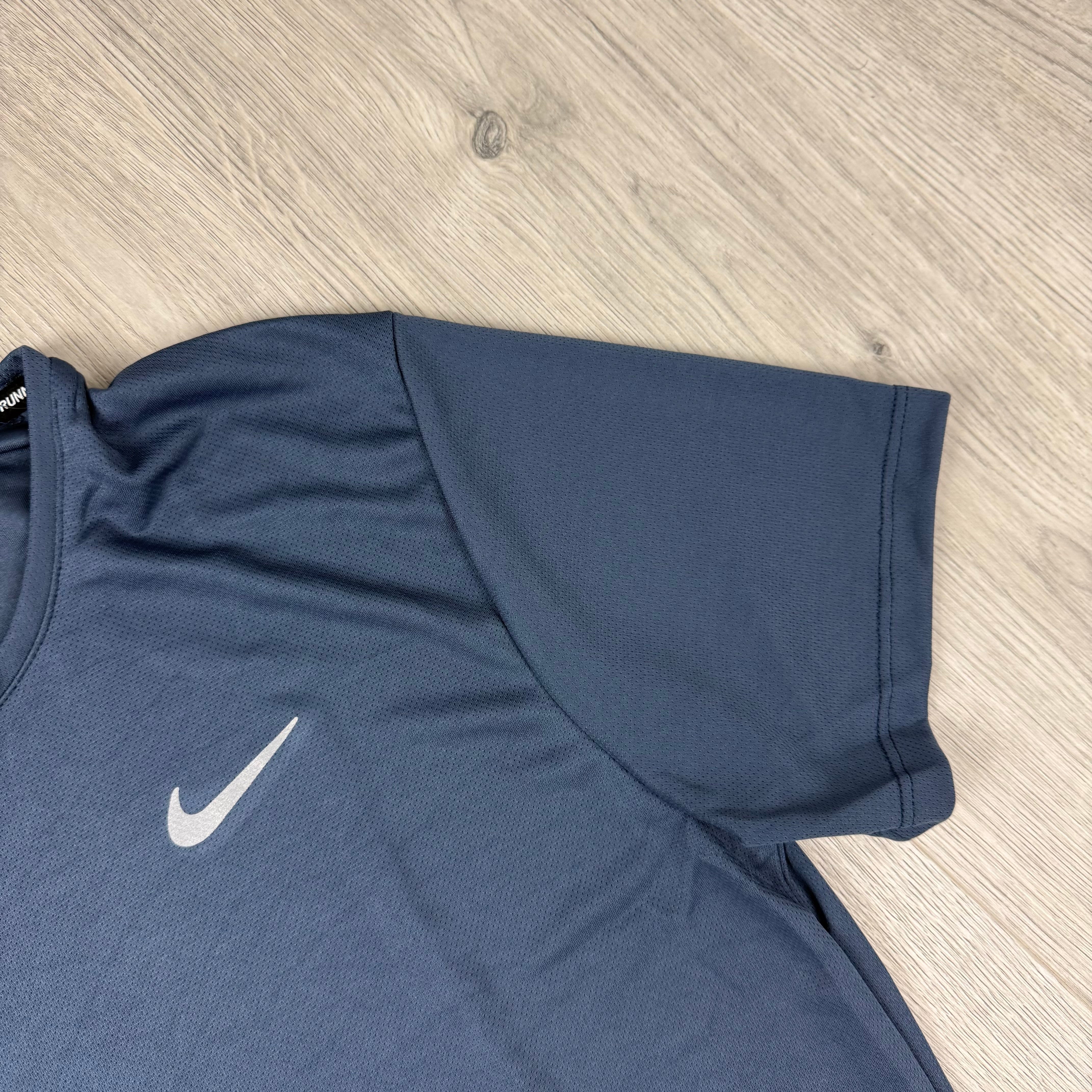 Nike 'Miler' T-Shirt - Thunder Blue