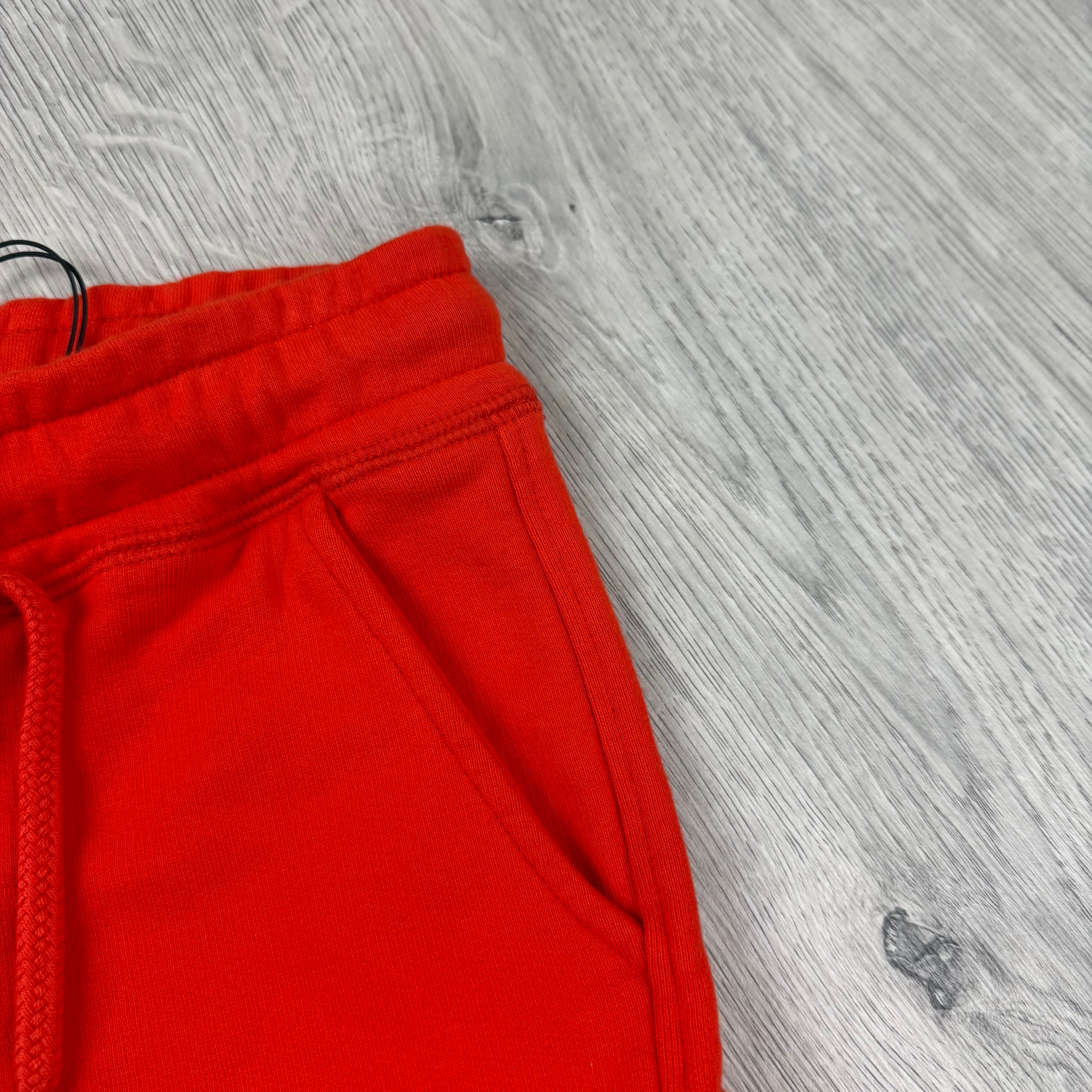 CP Company Junior Jersey Shorts - Fiery Red