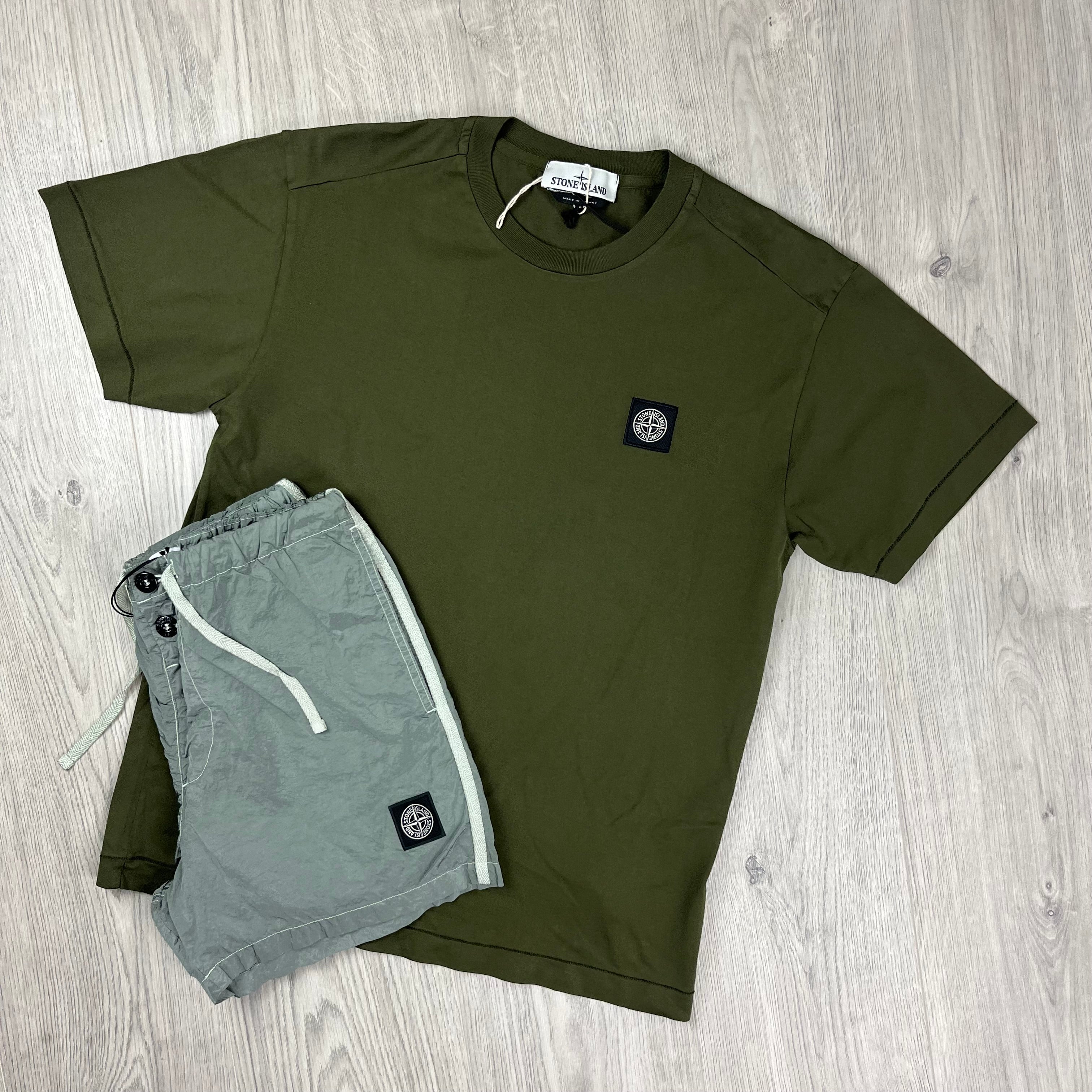 Stone Island Holiday Set - Olive/Sage