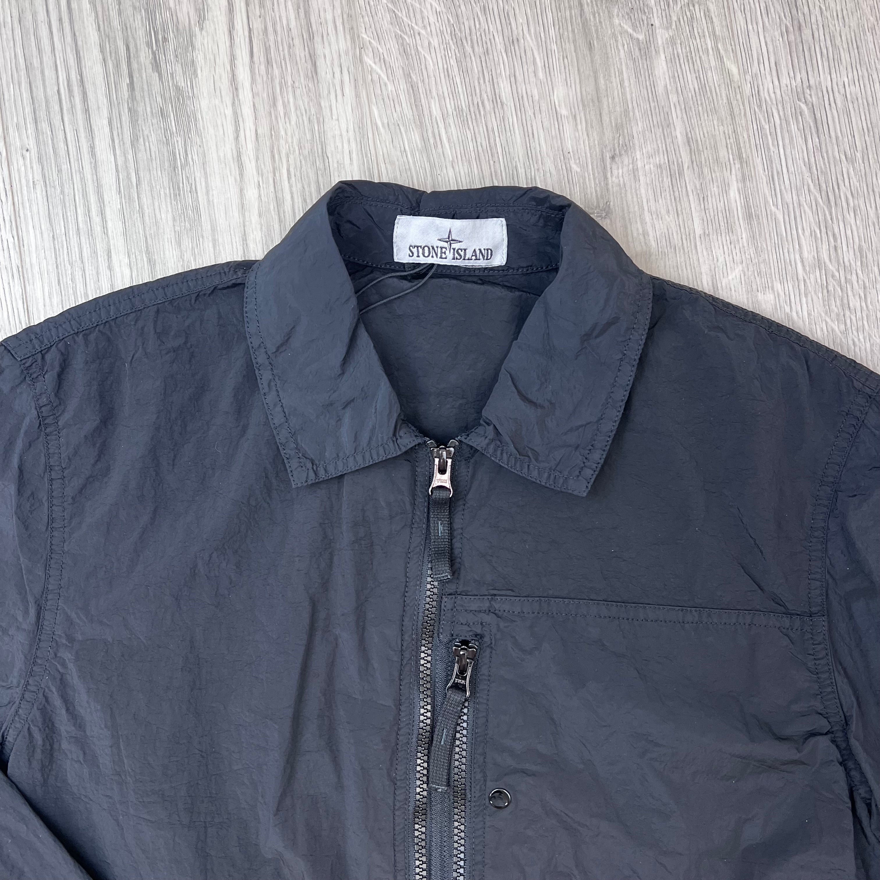 Stone Island Metal Overshirt - Black