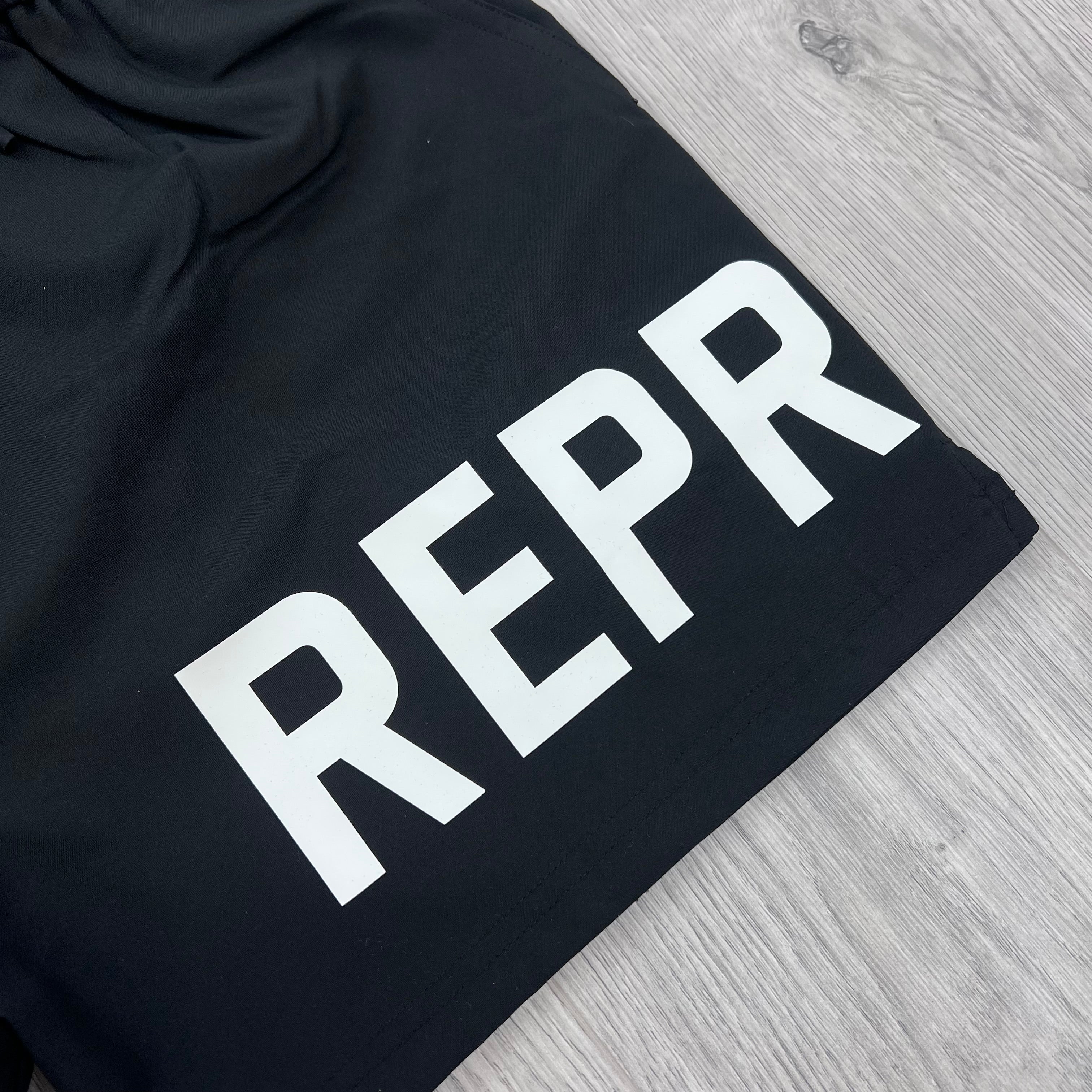 Represent Swim Shorts - Black