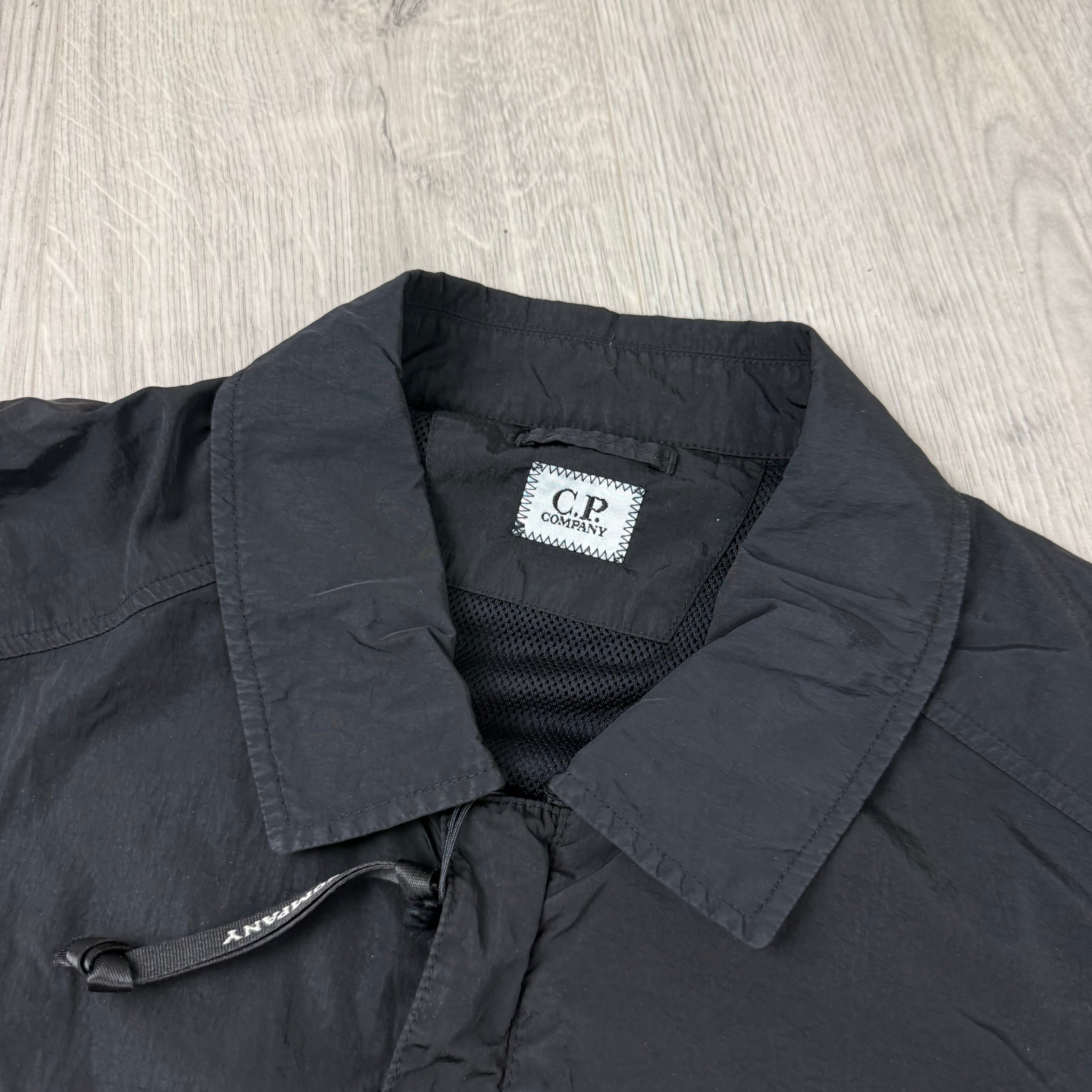 CP Company Chrome Overshirt - Black
