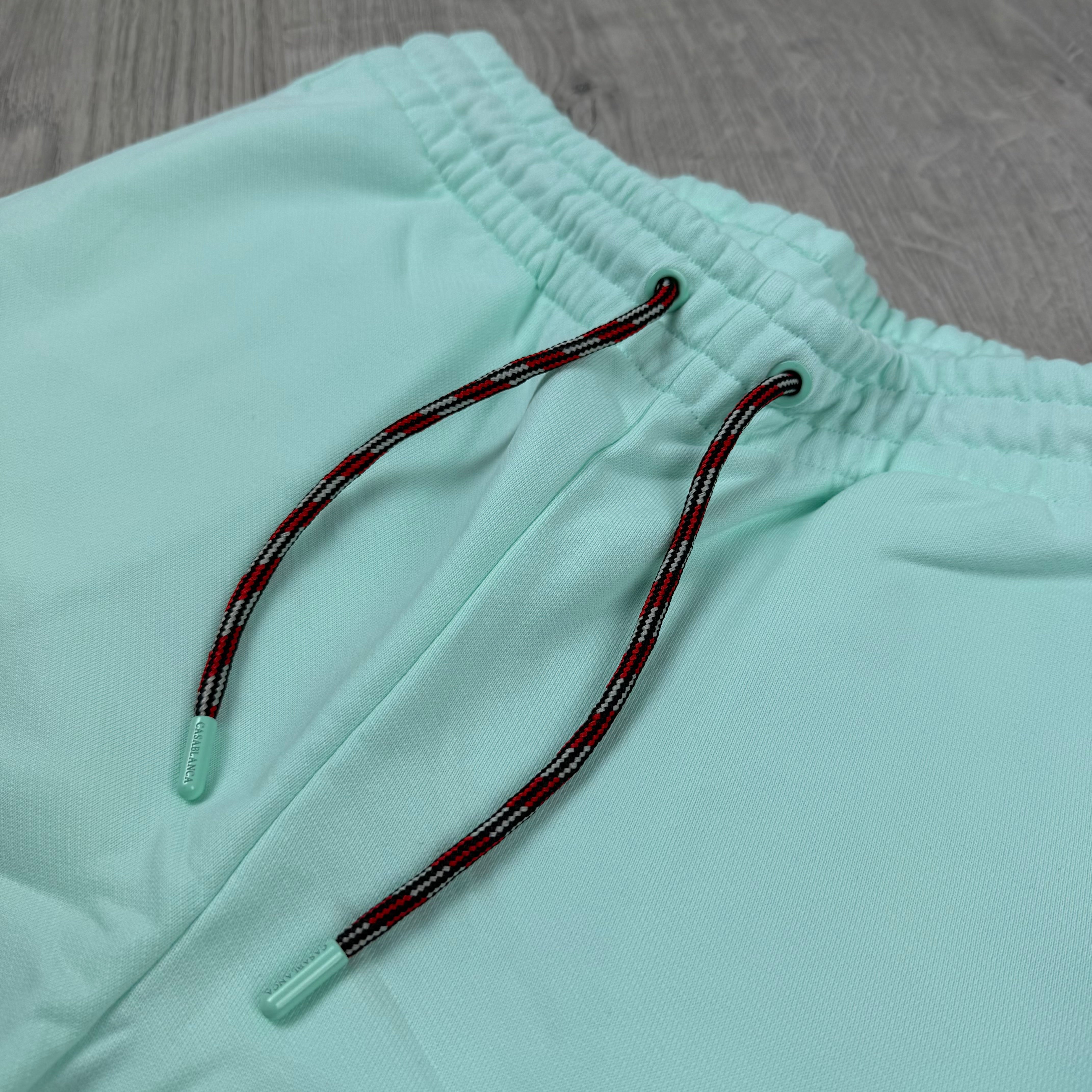 Casablanca 'Sunset Valley' Jersey Shorts - Mint