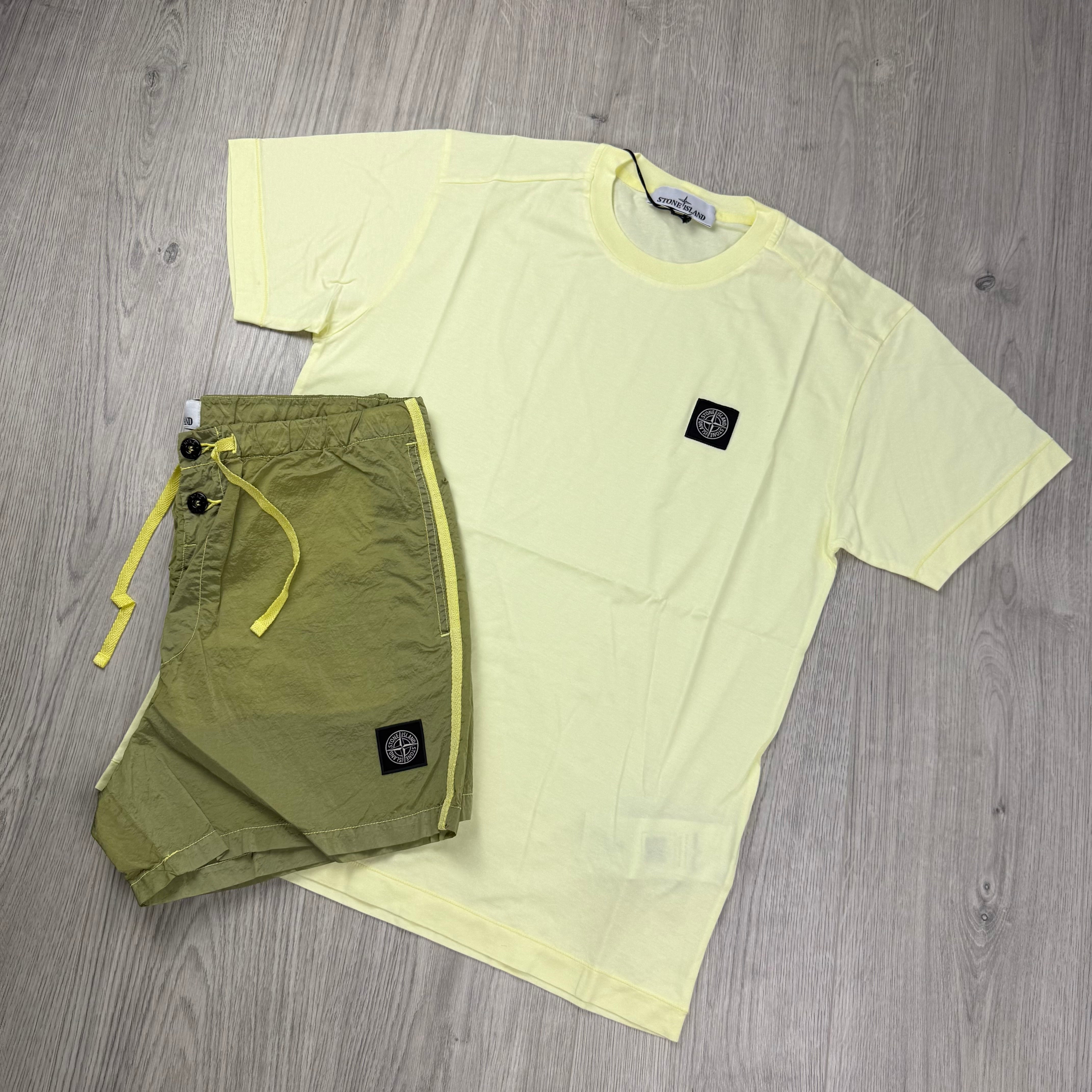 Stone Island Holiday Set - Lemon