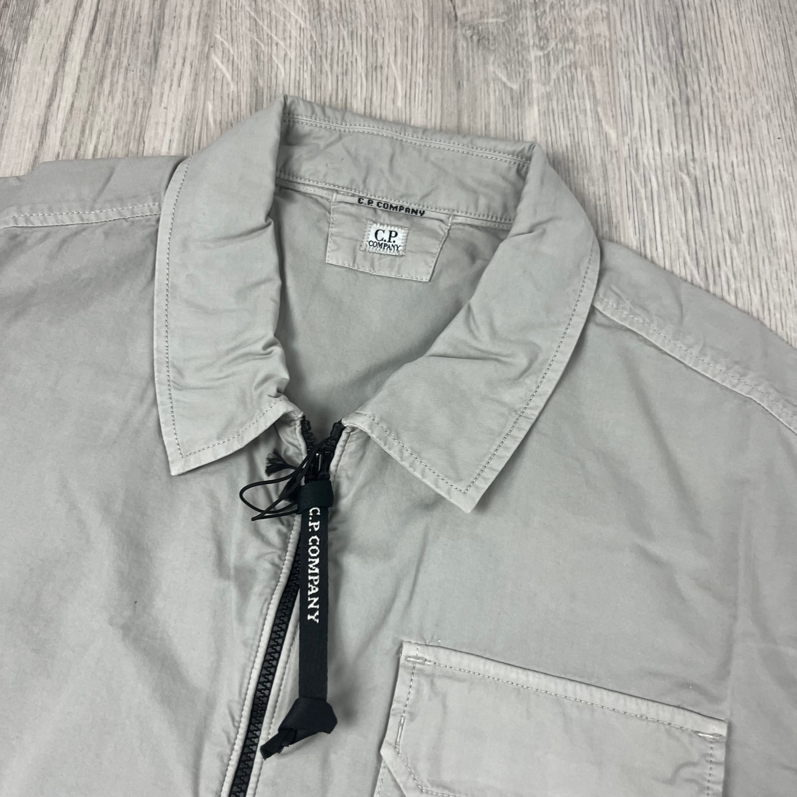 CP Company Zip Overshirt - London Fog