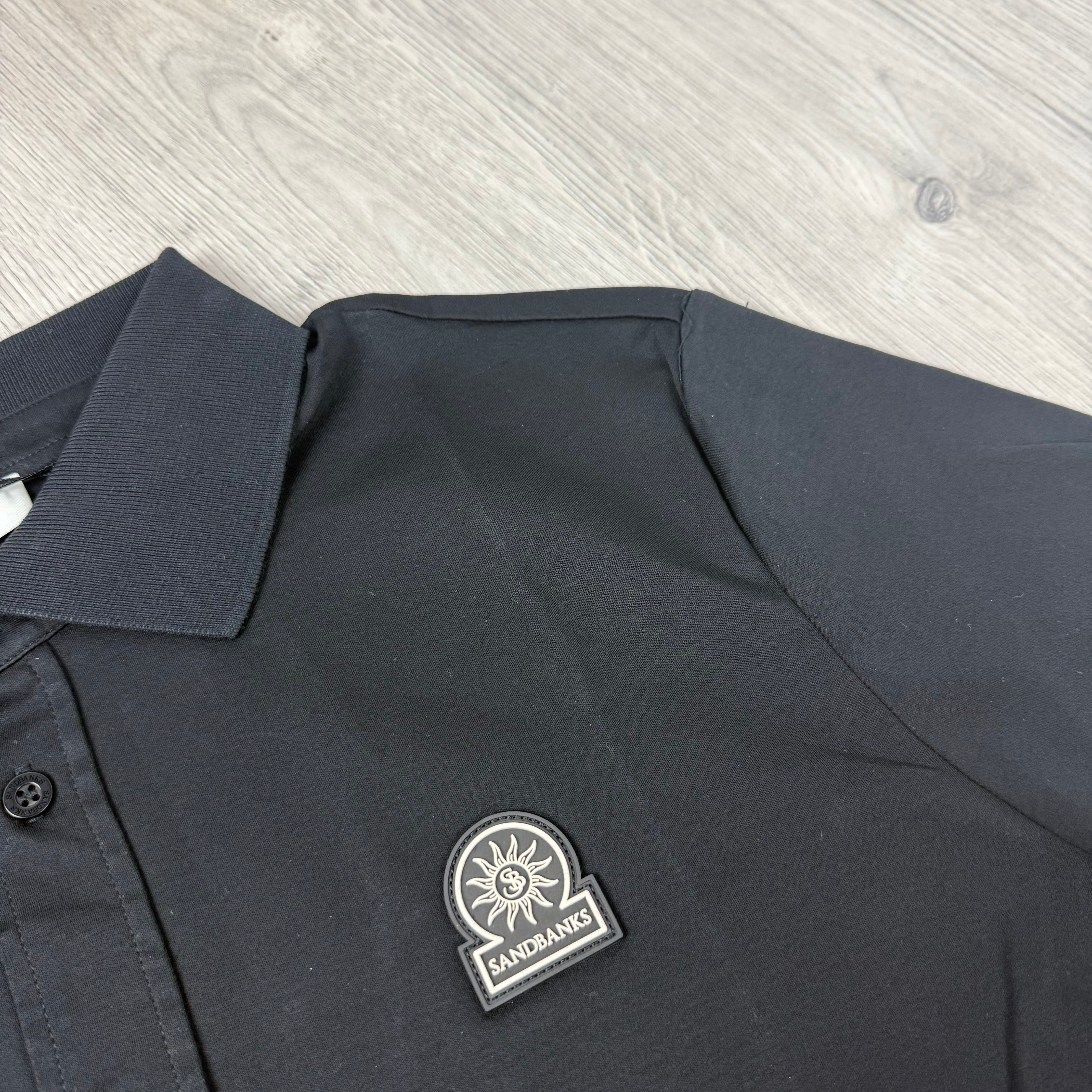 Sandbanks Short Sleeve Shirt - Black