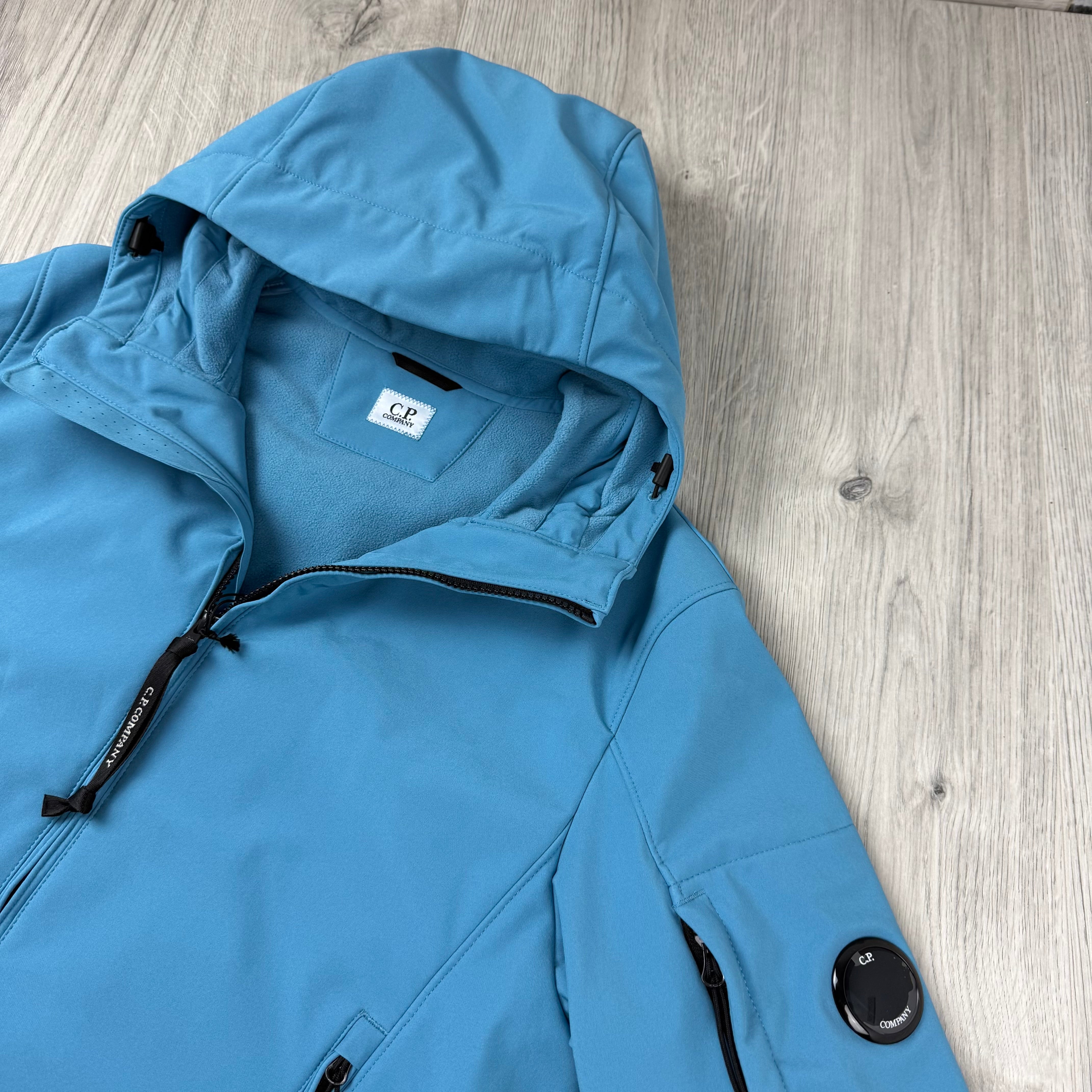 CP Company Shell Jacket - Aegean Blue