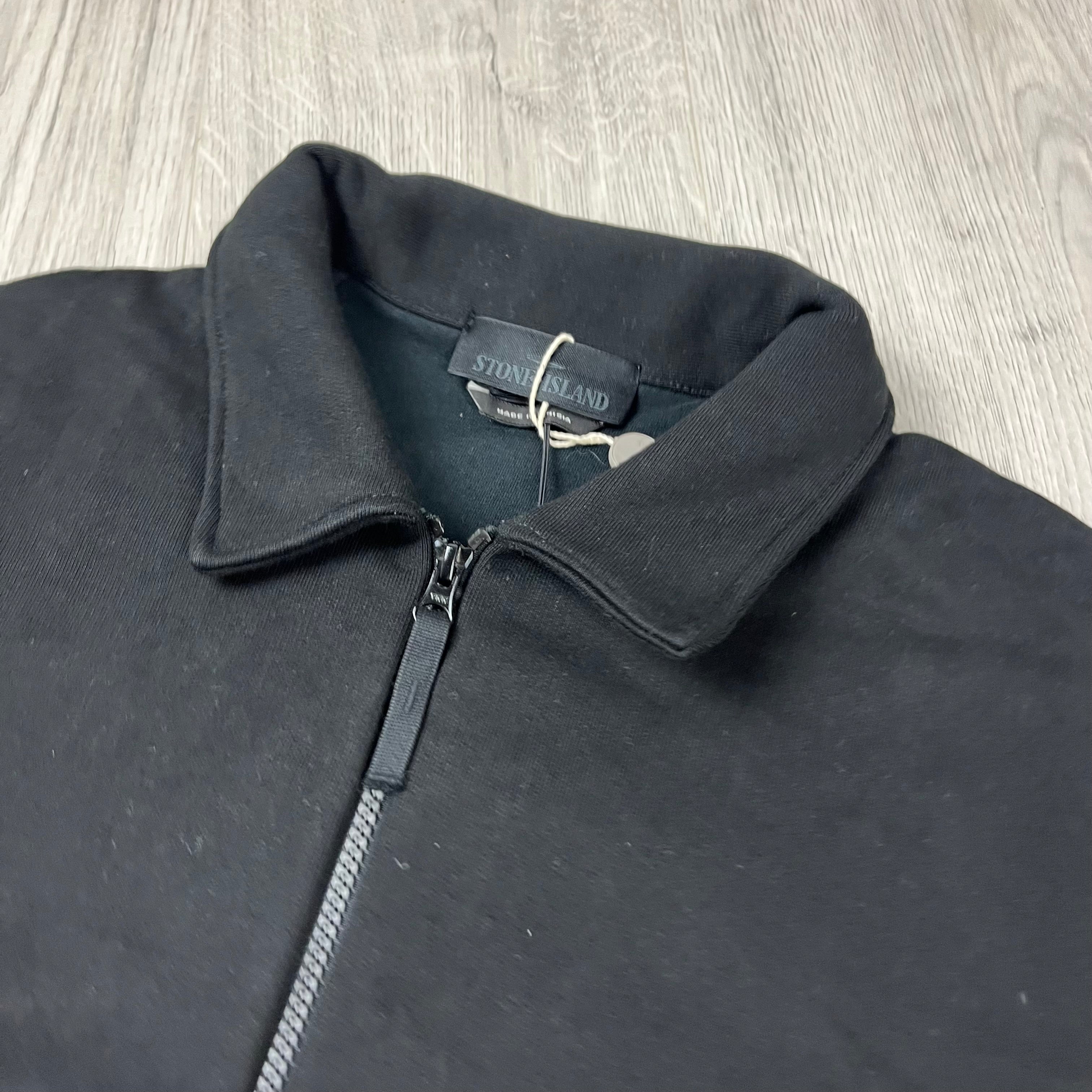 Stone Island Ghost Zip Fleece - Black