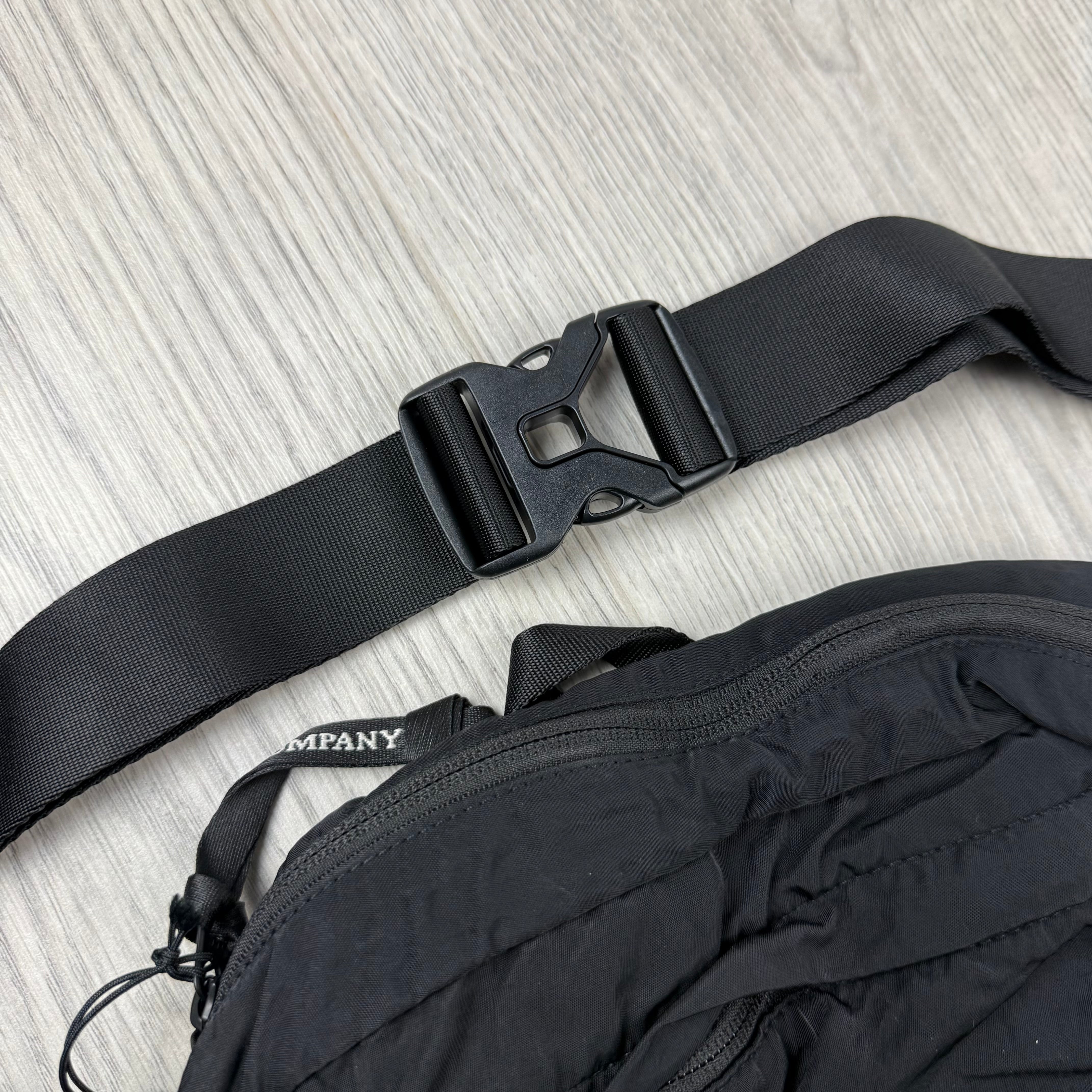 CP Company Zip Chrome Bag - Black