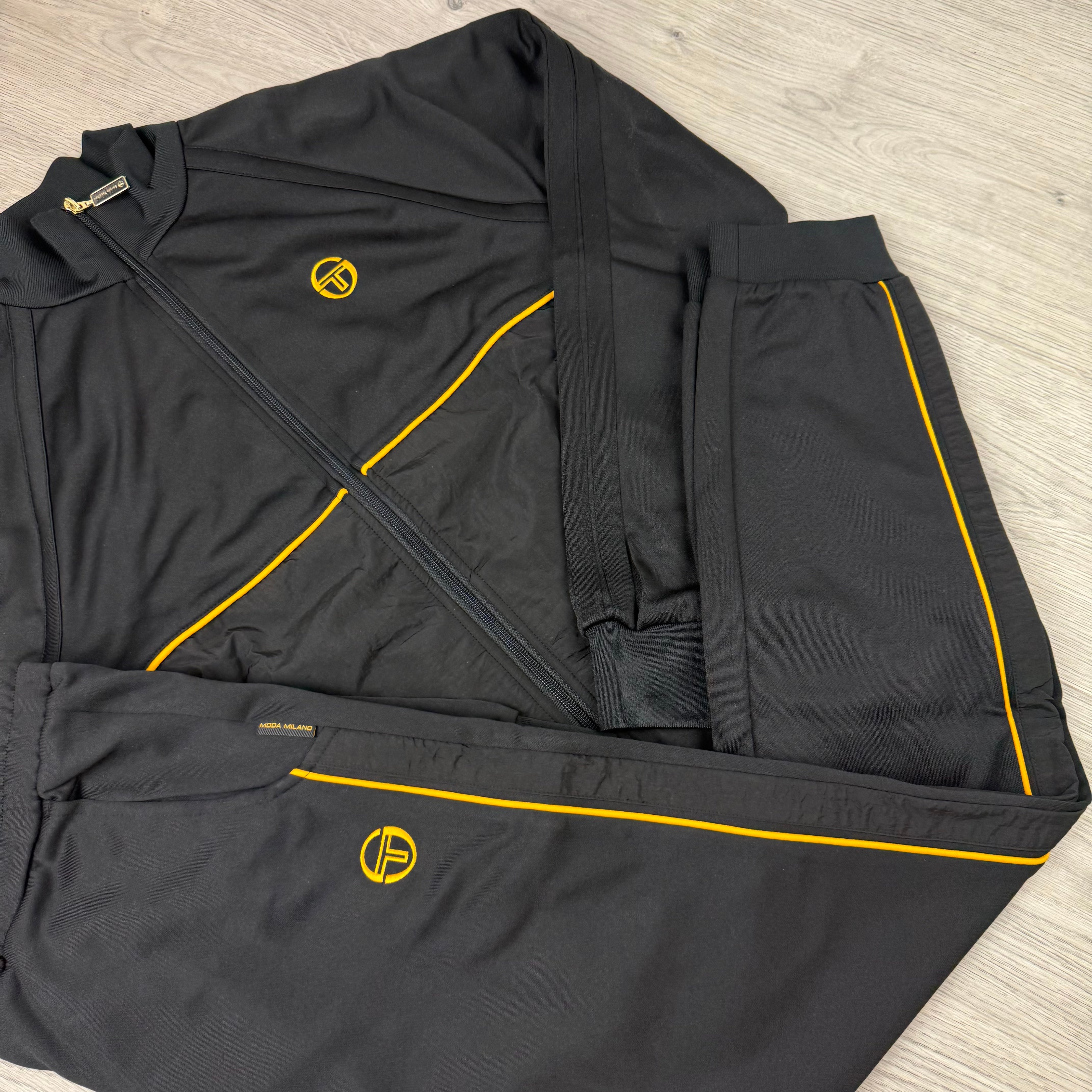 Sergio Tacchini 'New Catania' Tracksuit - Black