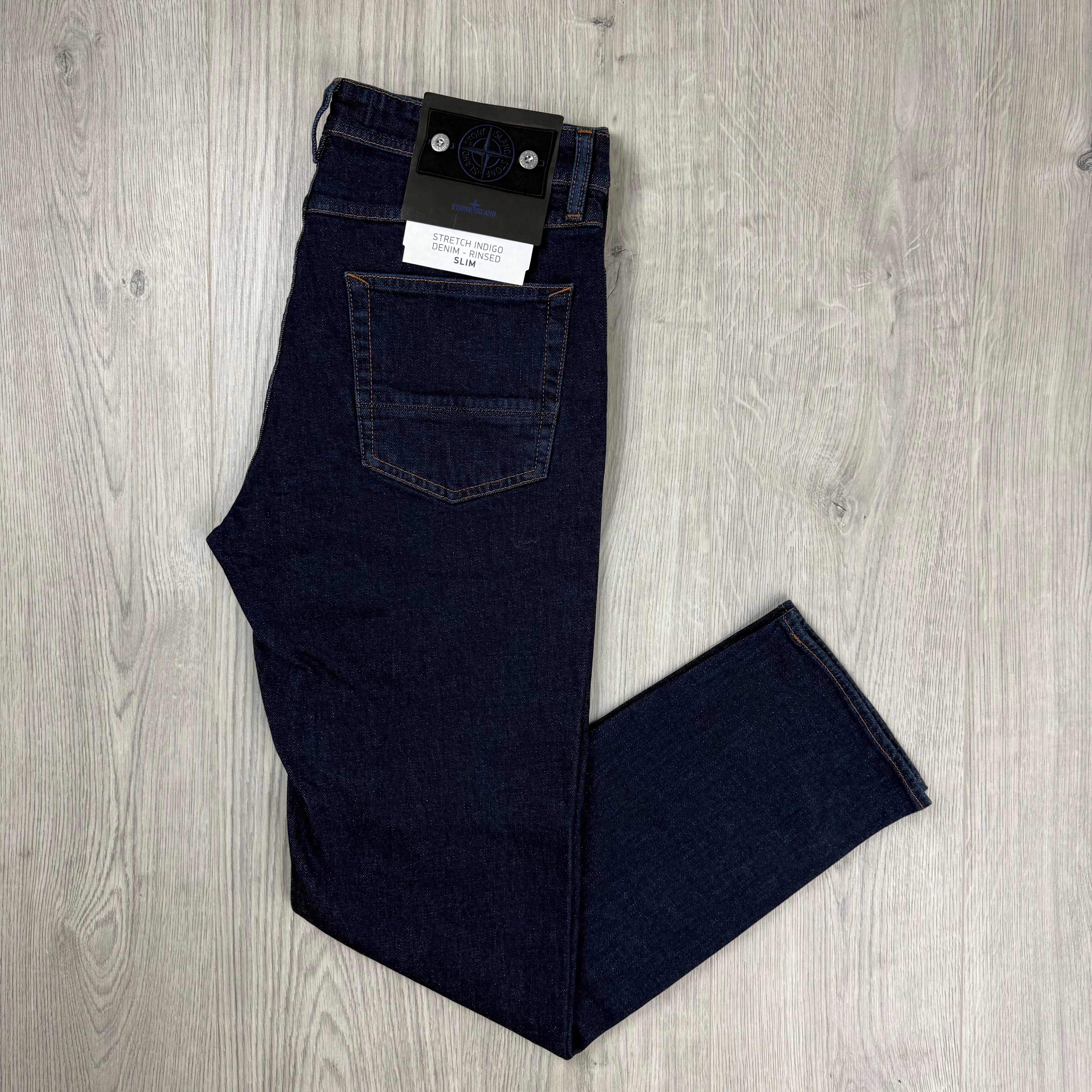 Stone Island Slim Denim Jeans - Blue
