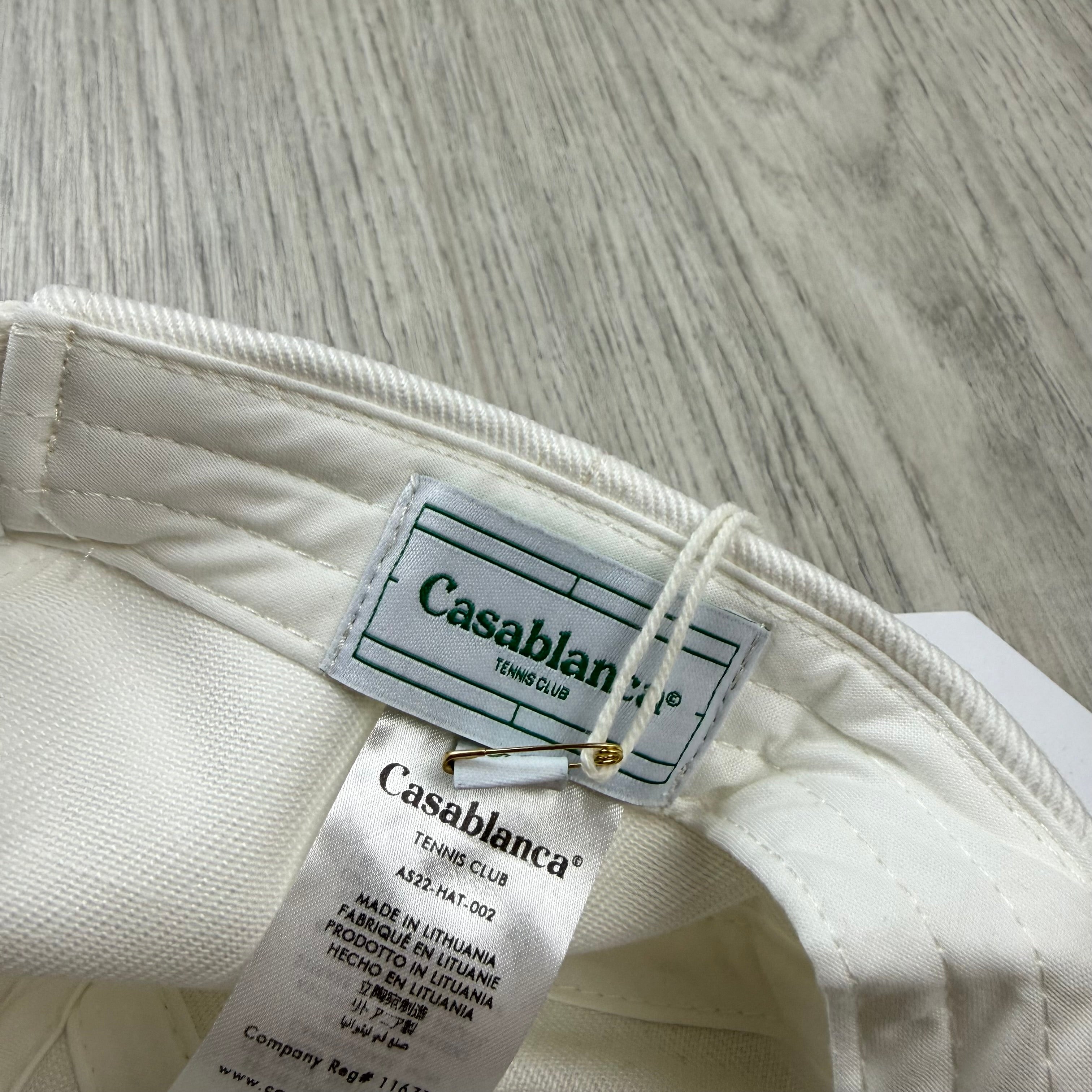 Casablanca Baseball Cap - White