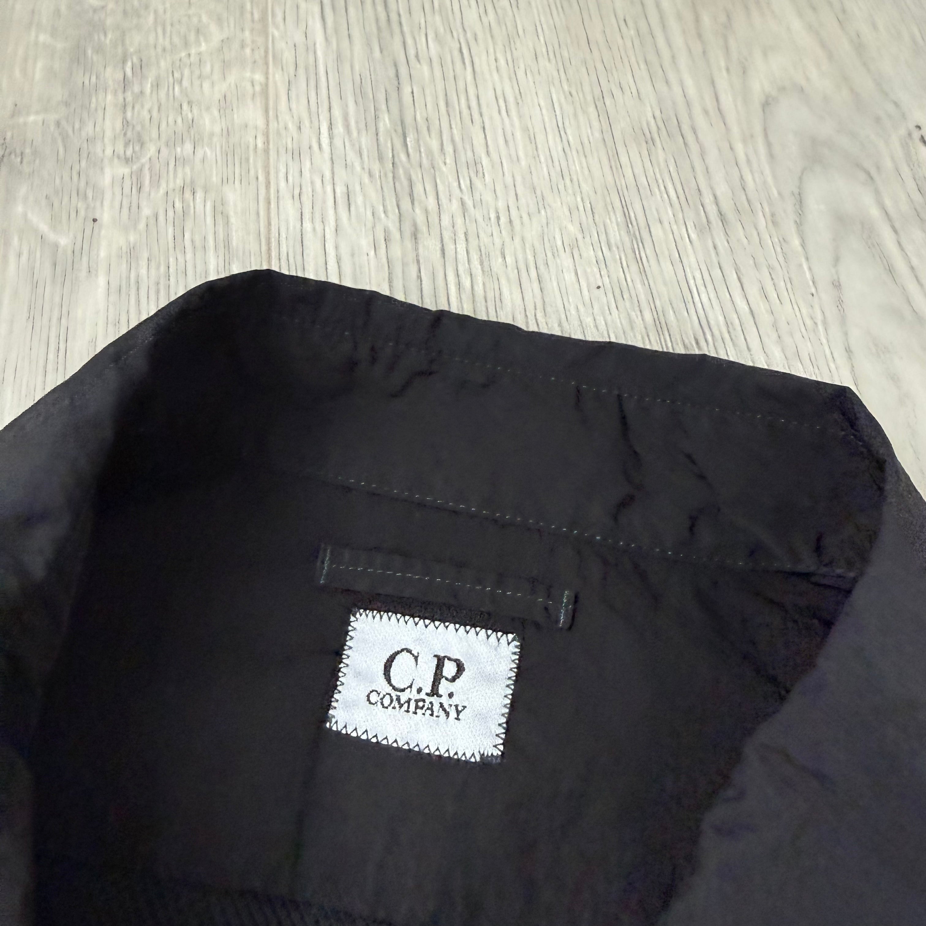 CP Company 'Taylon L' Zip Overshirt - Black