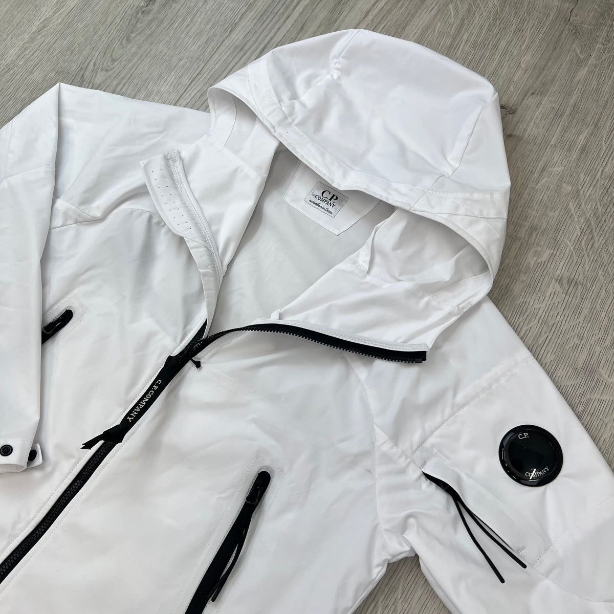CP Company Junior Pro-Tek Jacket - White