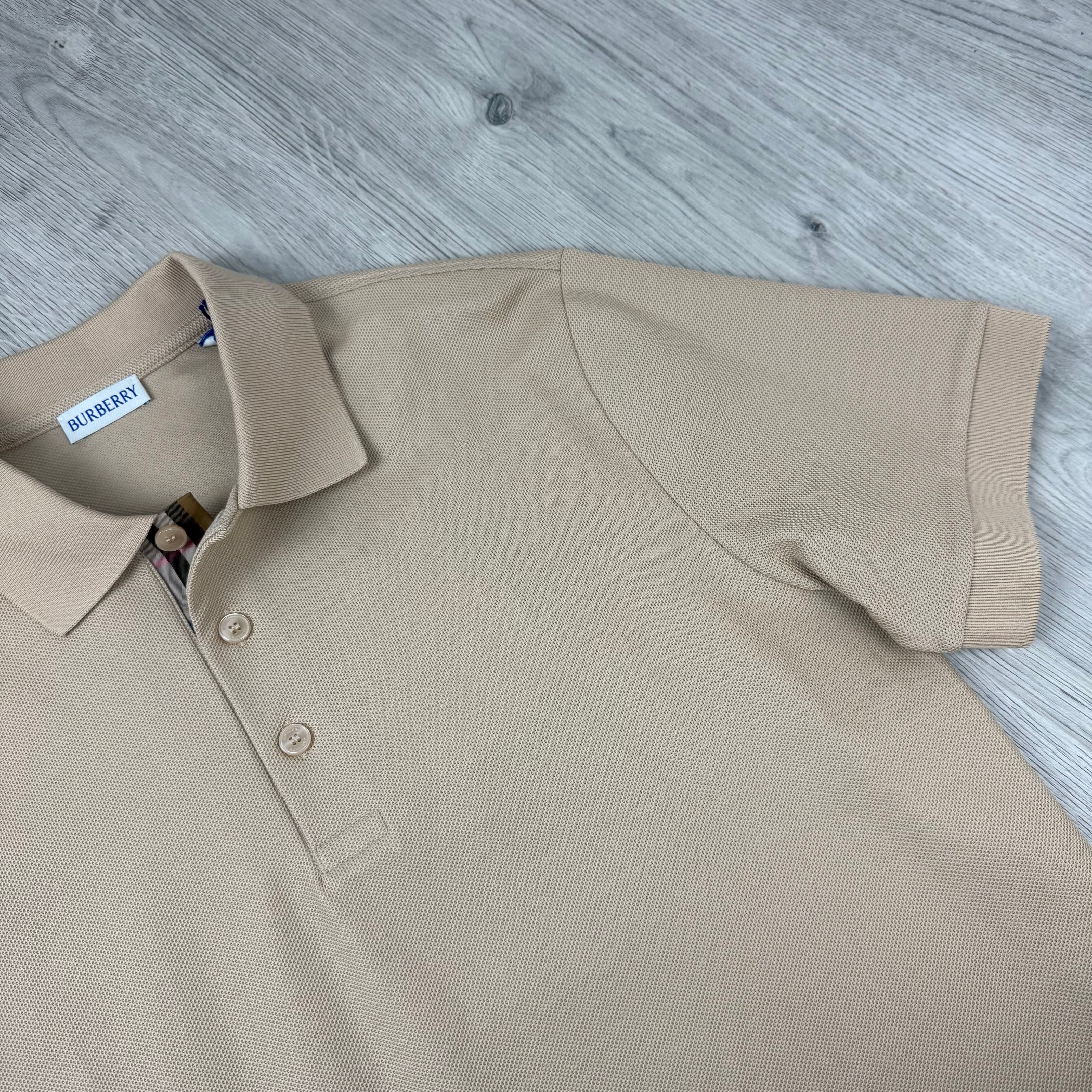 Burberry 'Hartford' Polo Shirt - Soft Fawn