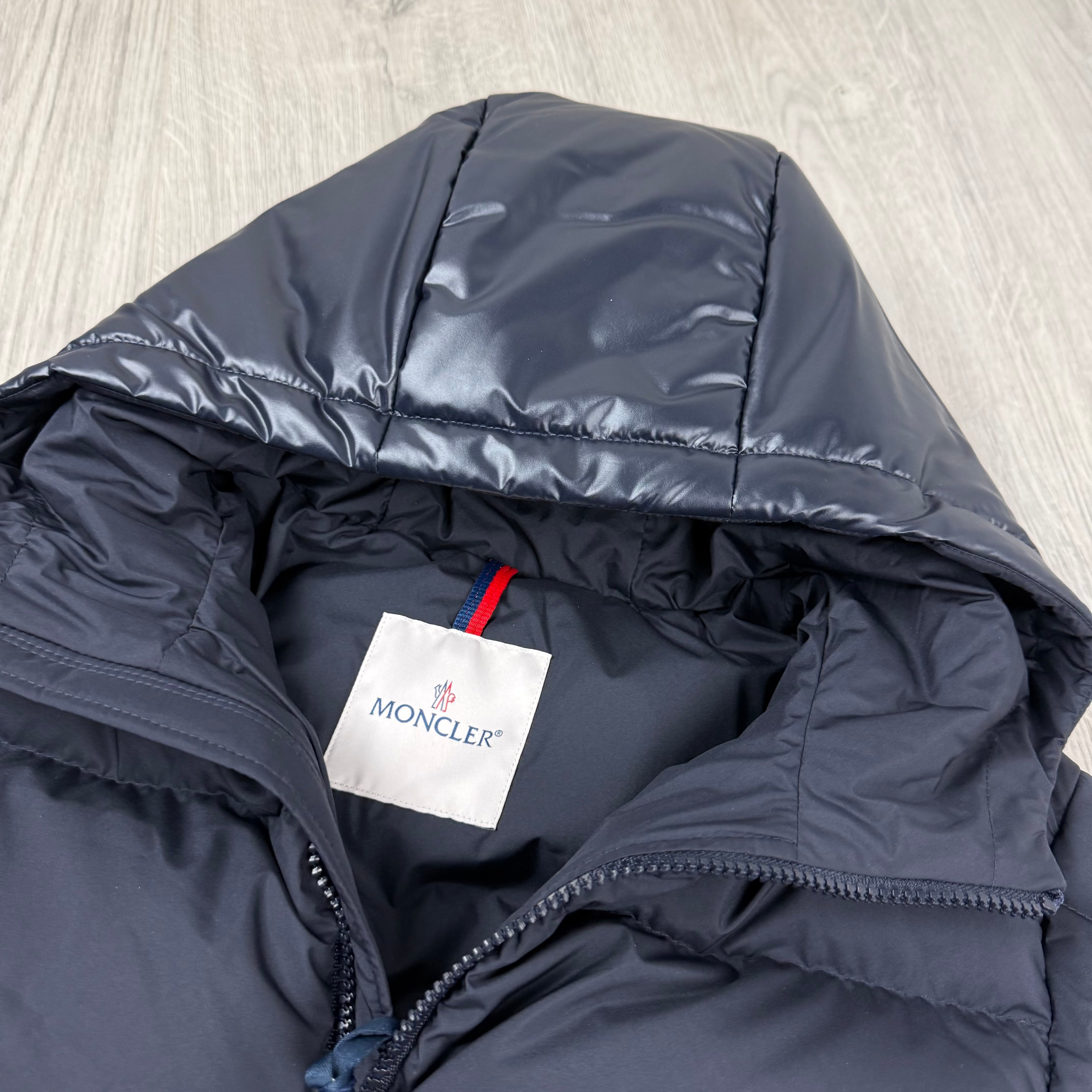 Moncler Junior Barin Coat - Navy