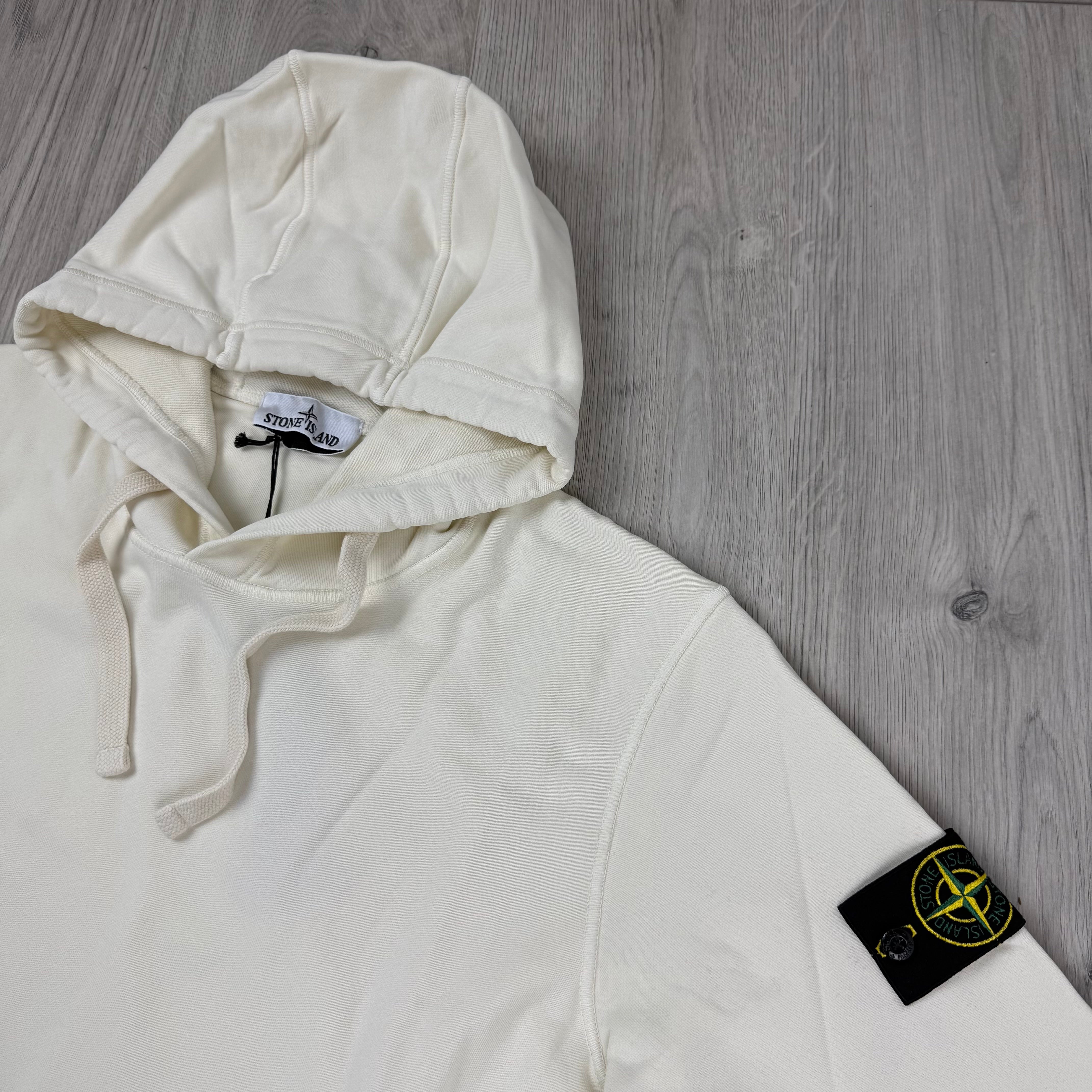 Stone Island Dyed Hoodie - Ivory