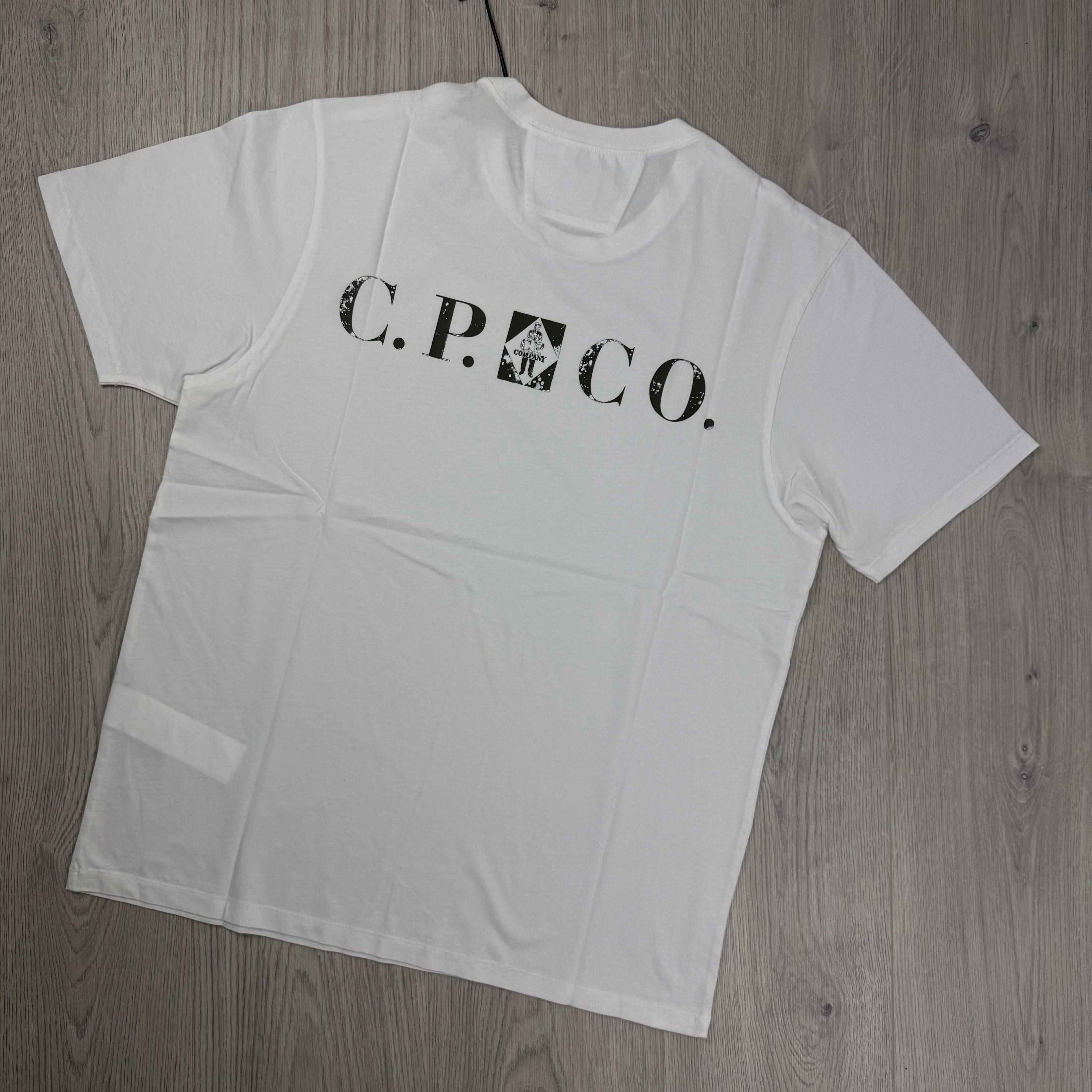 CP Company Printed T-Shirt - White
