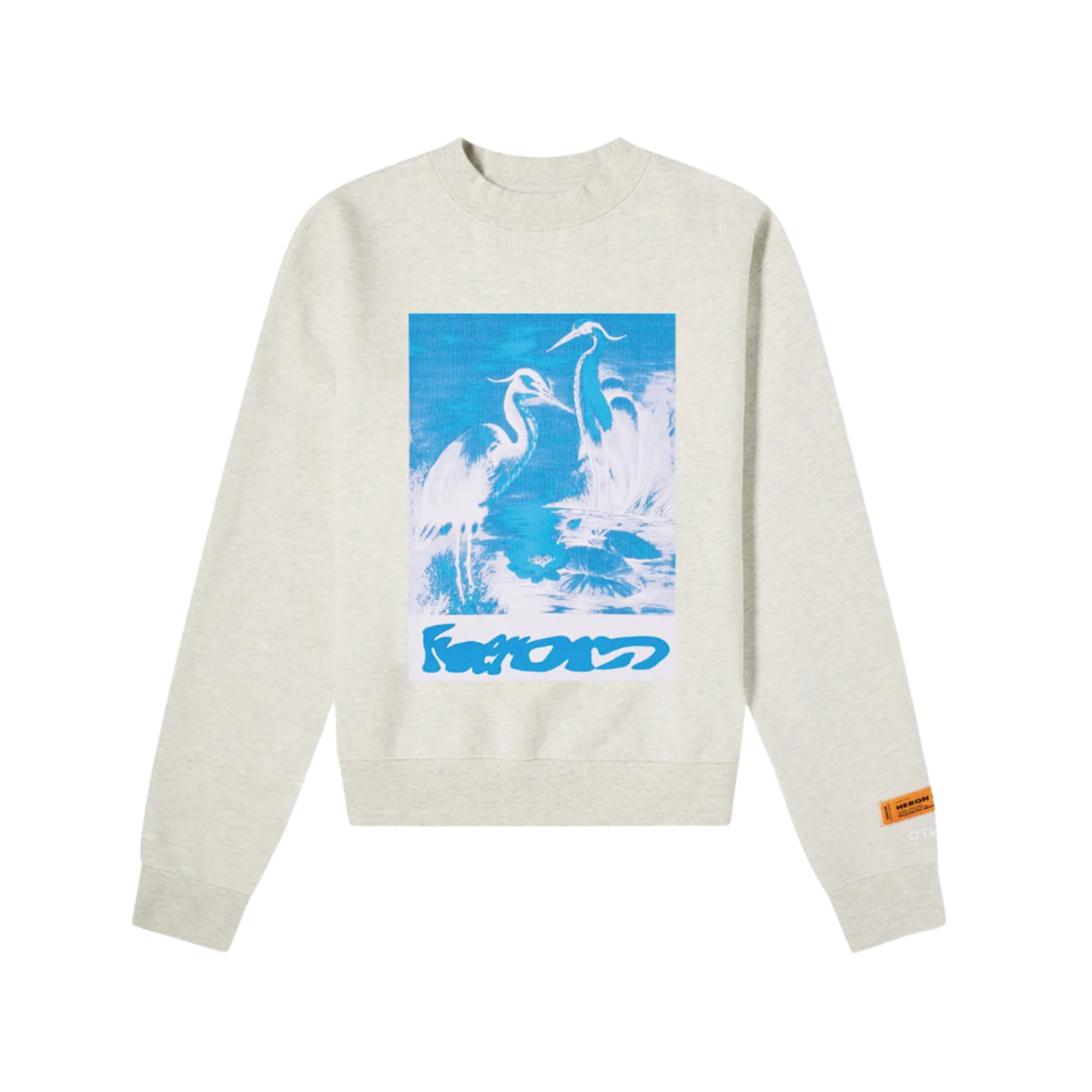 Heron Preston Graphic Sweatshirt - Grey