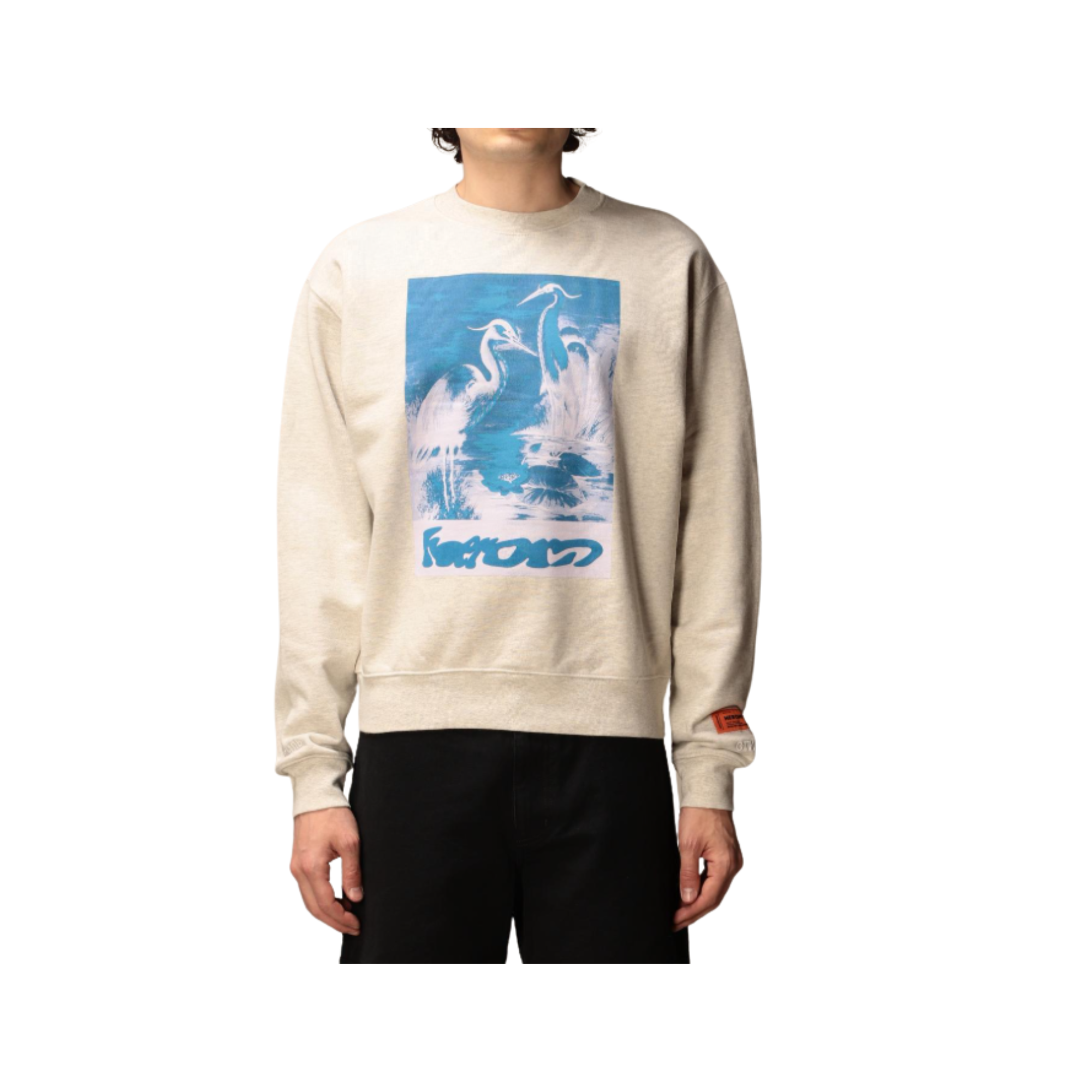 Heron Preston Graphic Sweatshirt - Grey