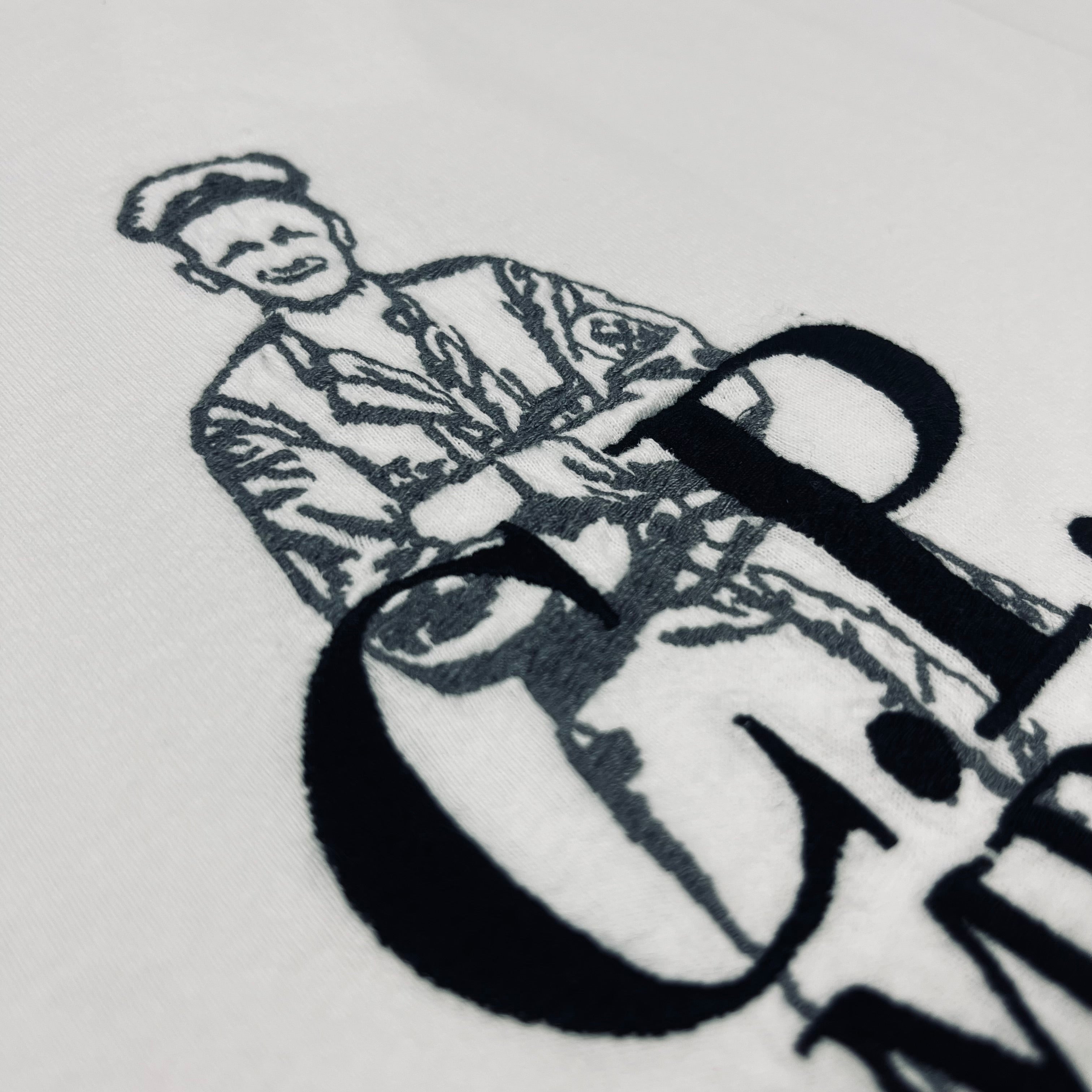 CP Company 1020 British Sailor T-Shirt in Gauze White. On sale at Open Attire.