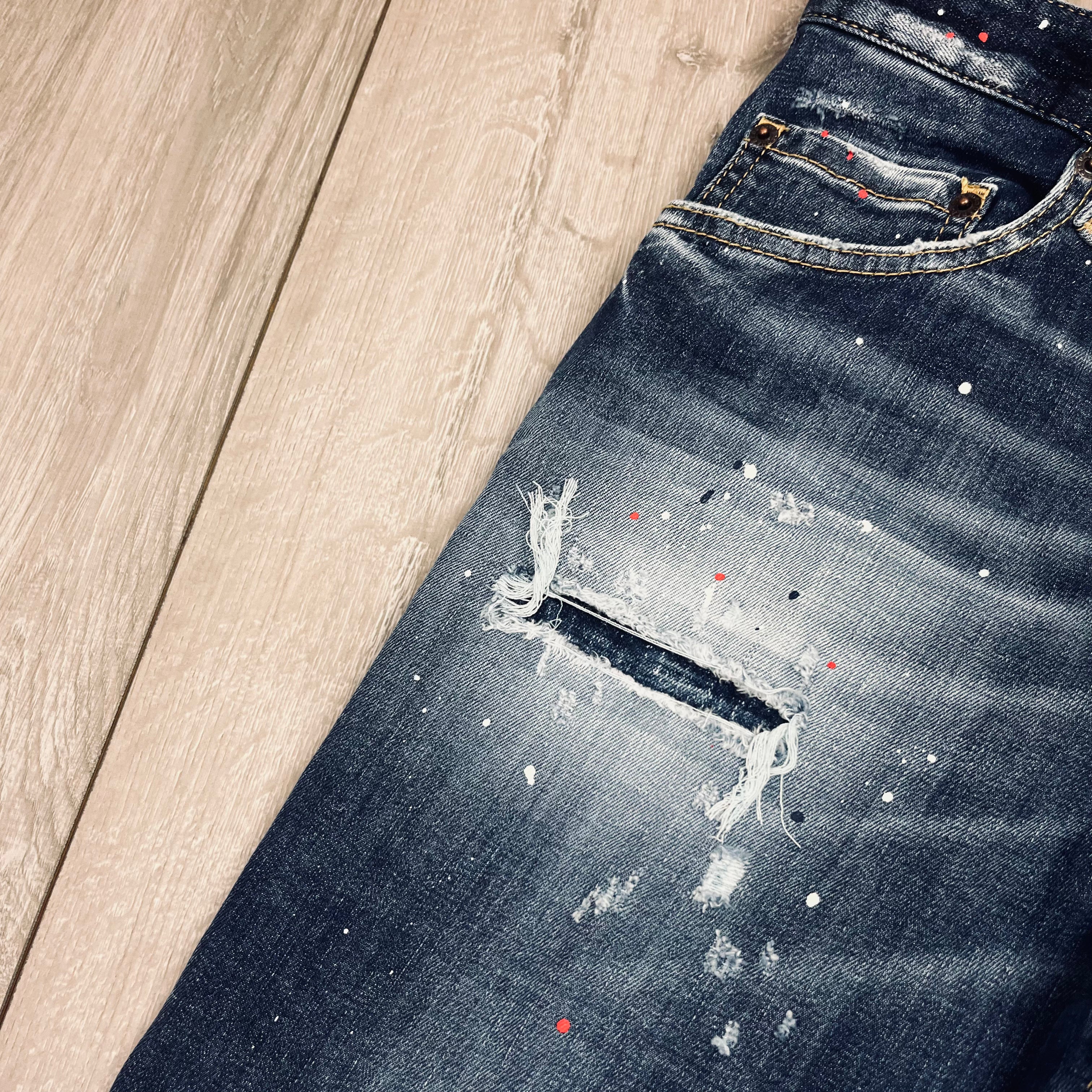 DSQUARED2 Cropped Jeans - Blue