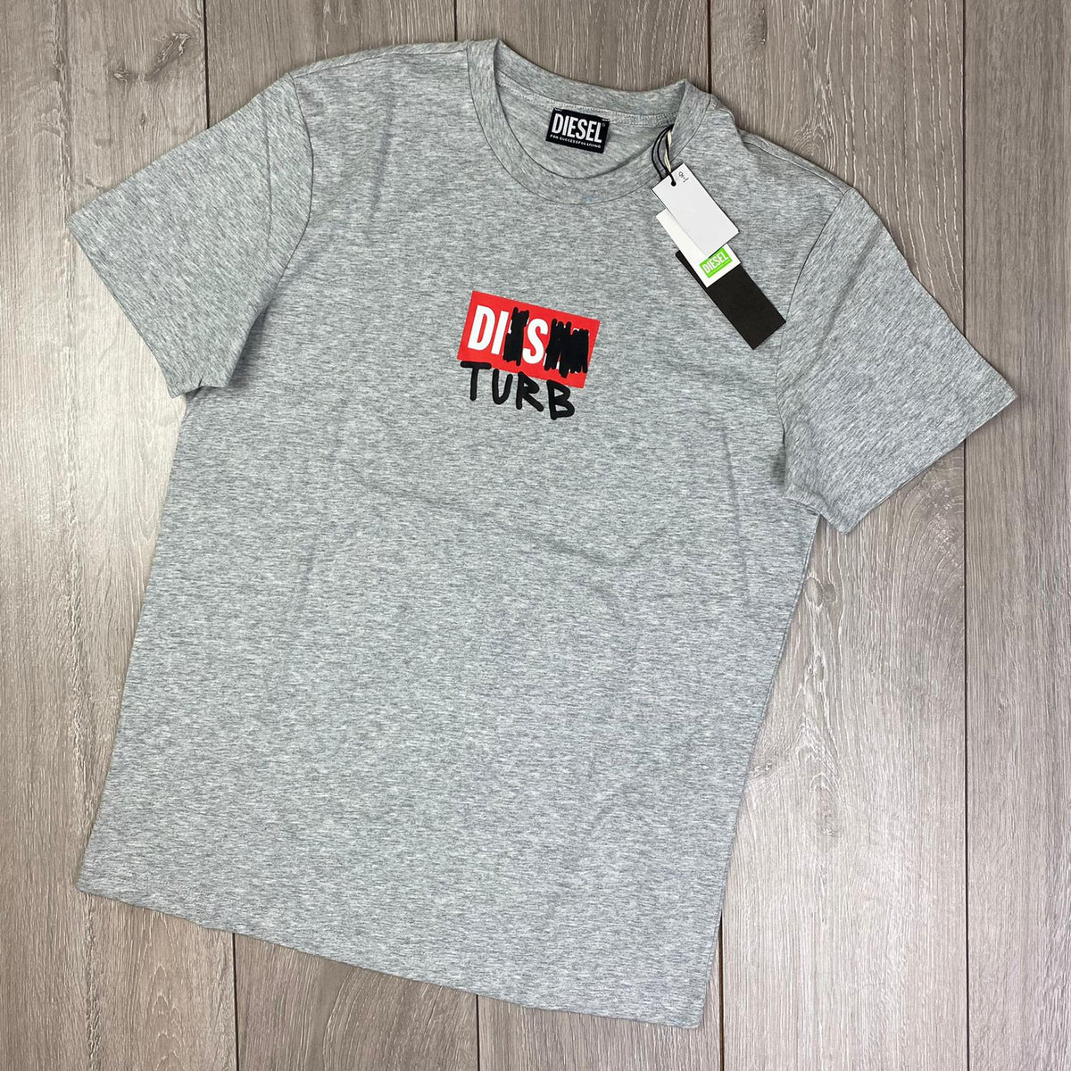 Diesel Printed T-Shirt - Grey