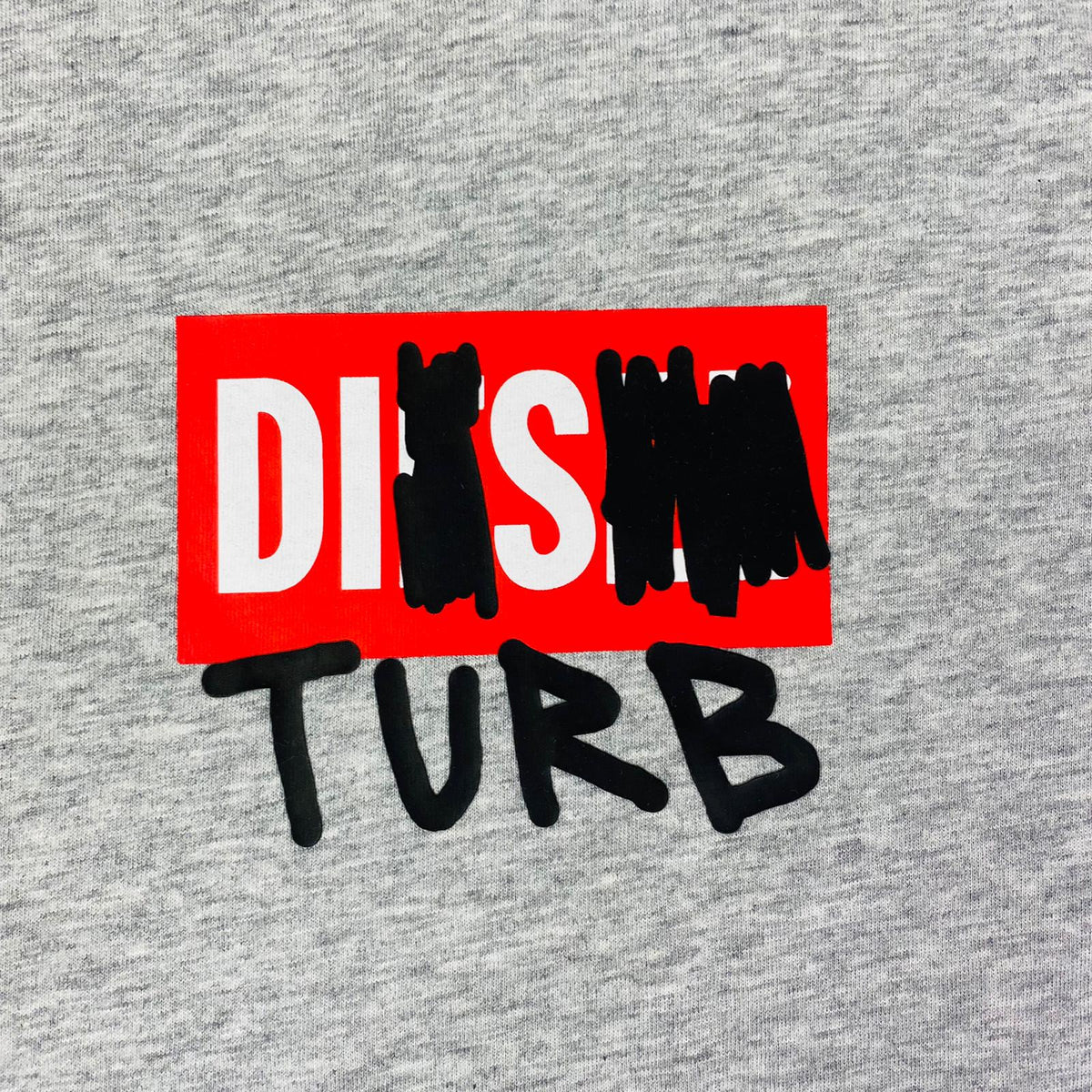 Diesel Printed T-Shirt - Grey