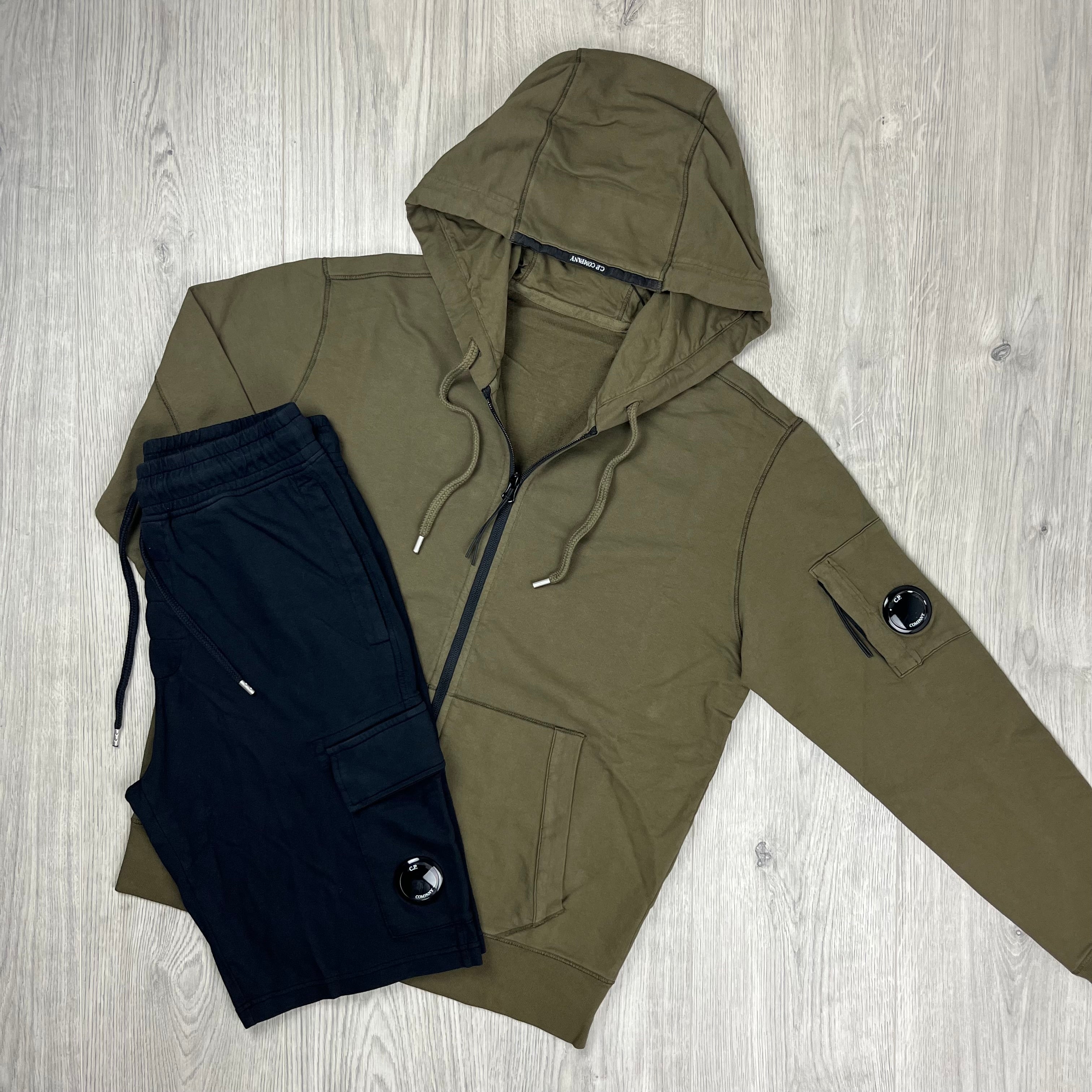 CP Company Tracksuit - Green/Black