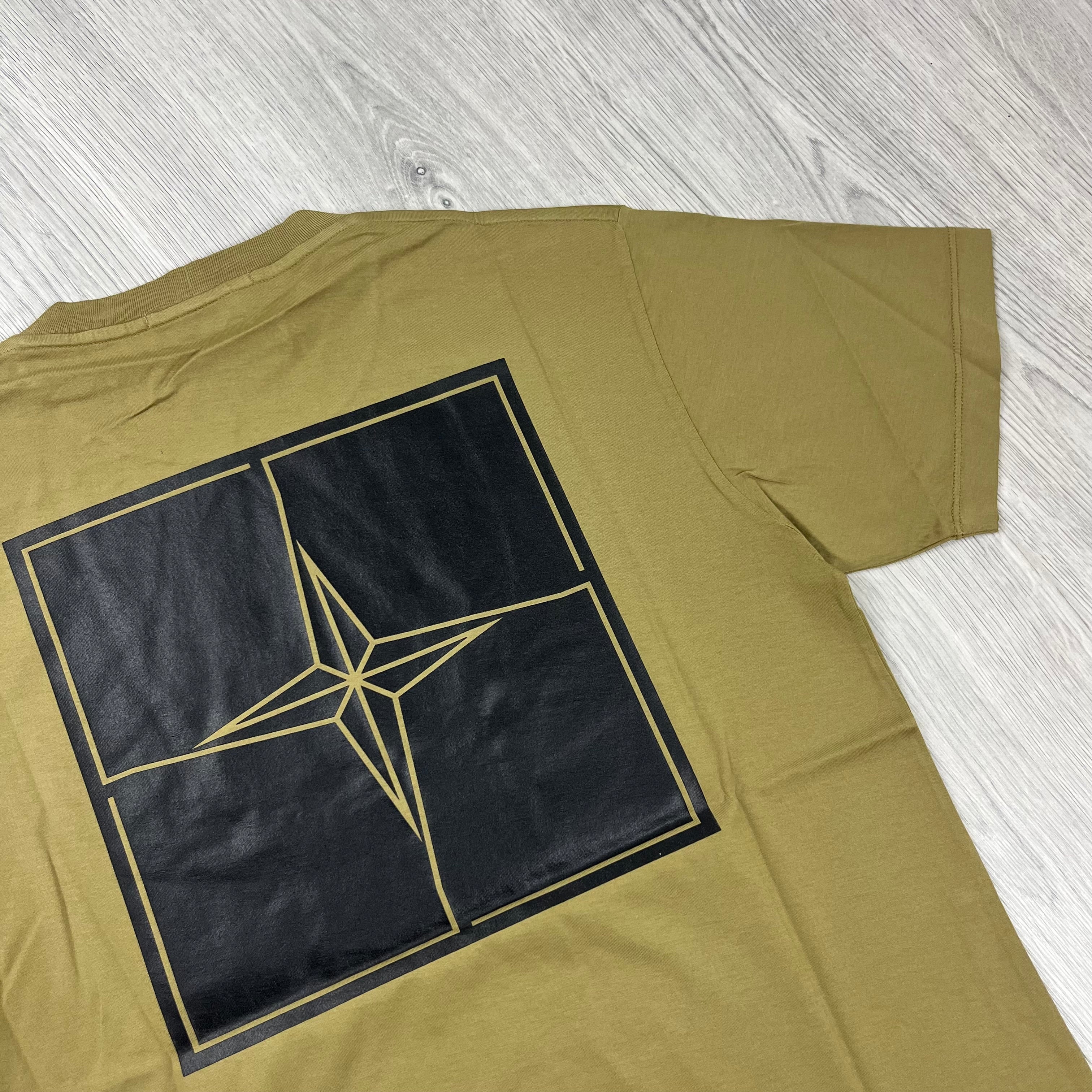 Stone Island Printed T-Shirt - Beige