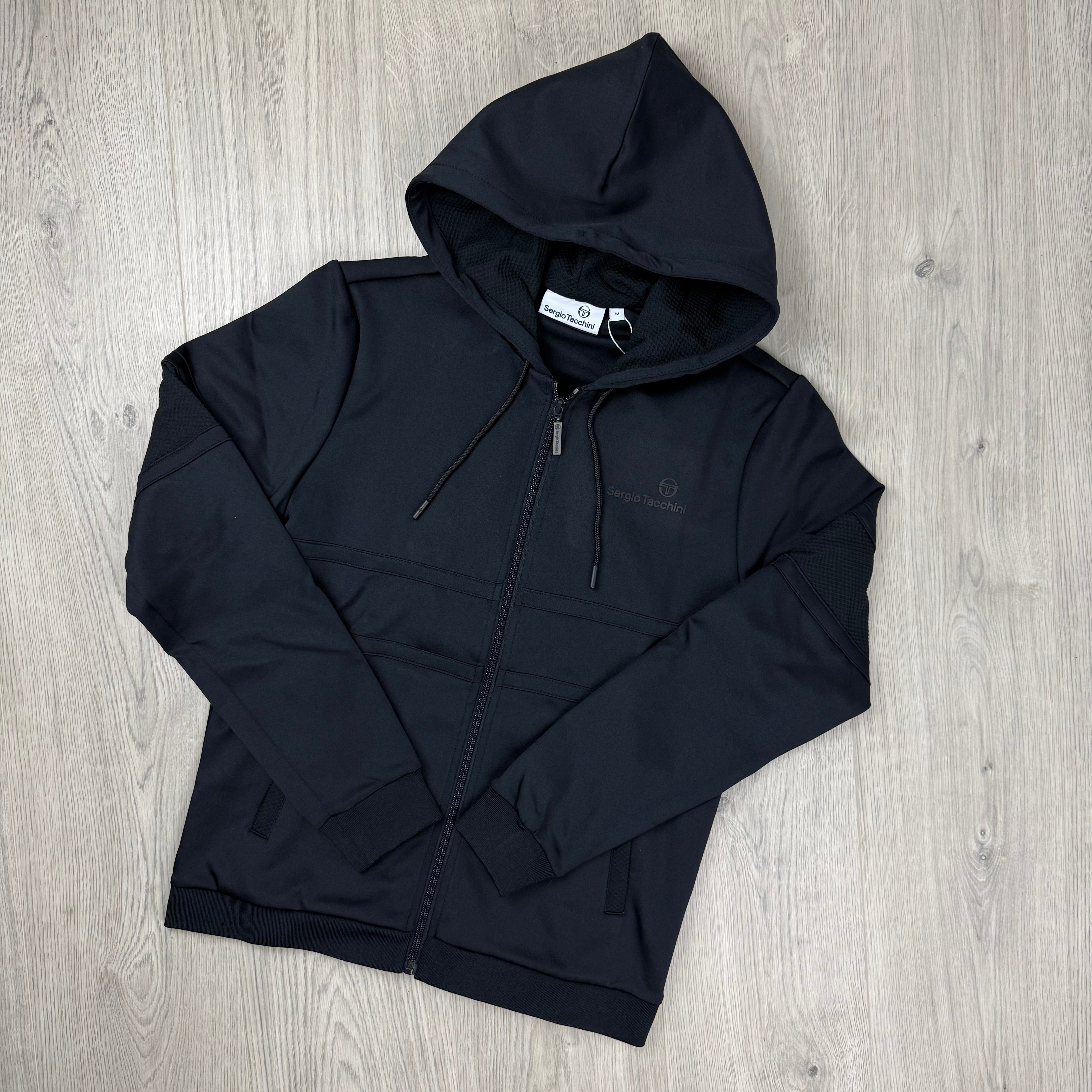 Sergio Tacchini 'Mihon' Track Hoodie - Black